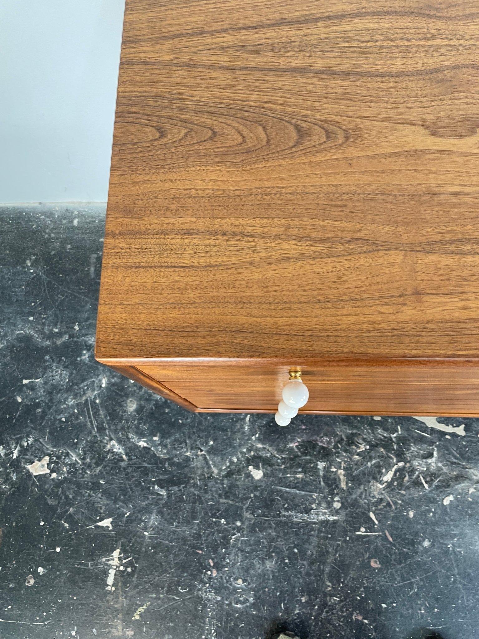 Lacquered Drexel Declaration Kipp Stewart Three Drawer Dresser