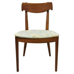 Drexel Declaration Kipp Stewart Walnut Diamond Inlay Dining Side Chair - Single