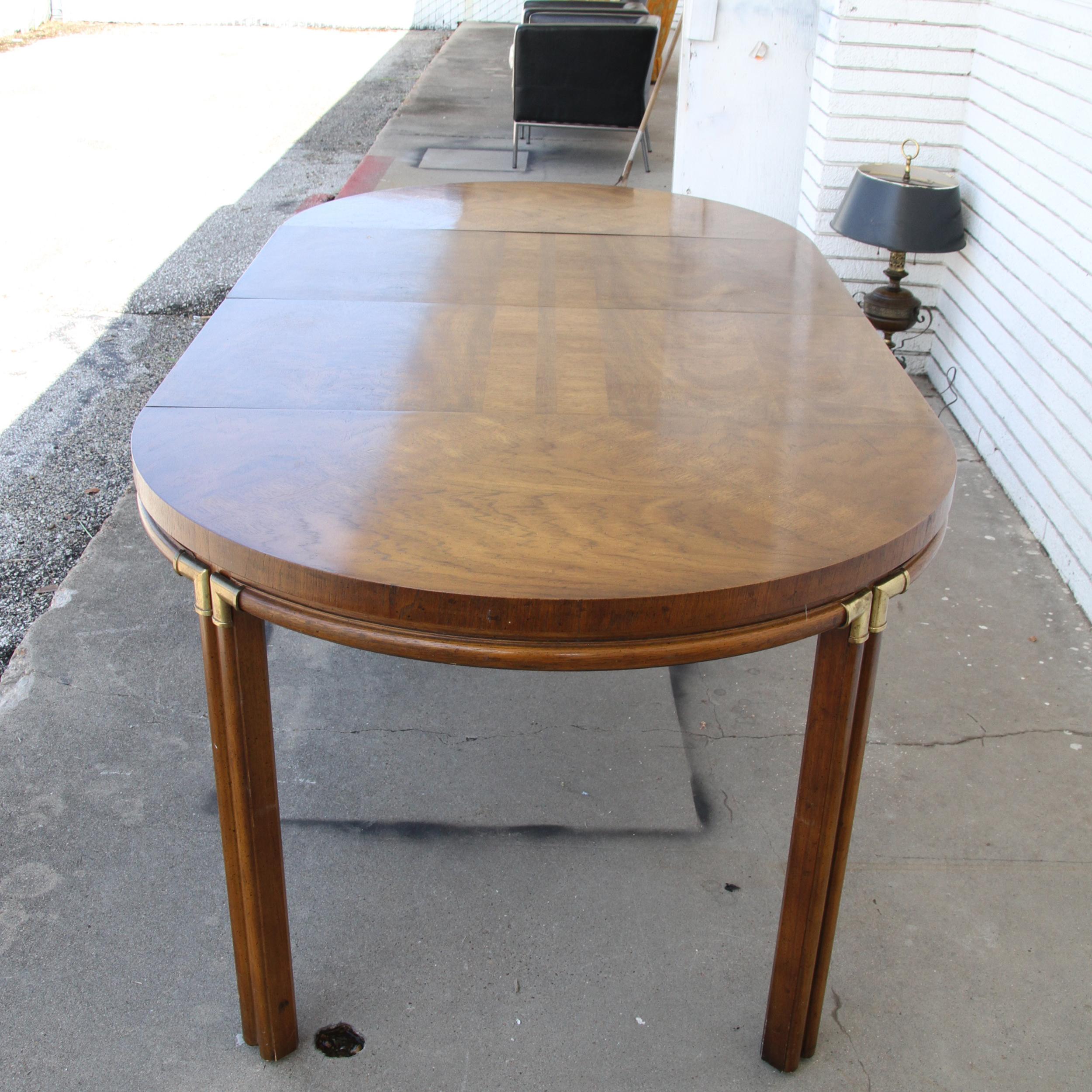 American Drexel Accolade extendable dining set For Sale