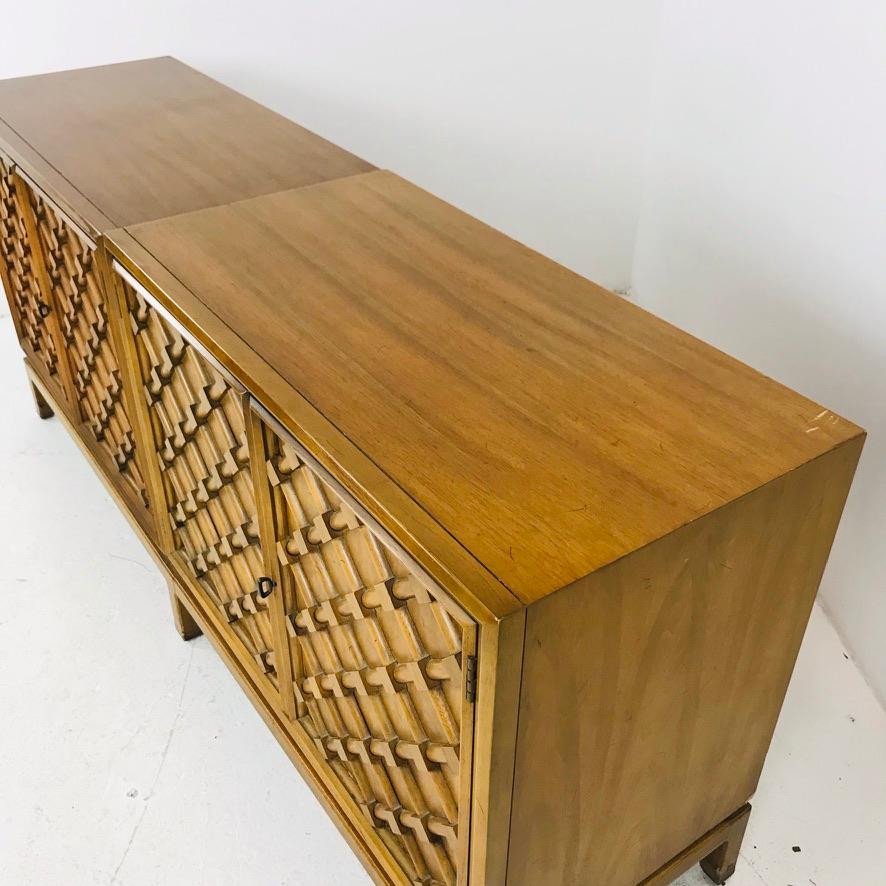 Mid-Century Modern Drexel Double Cabinet