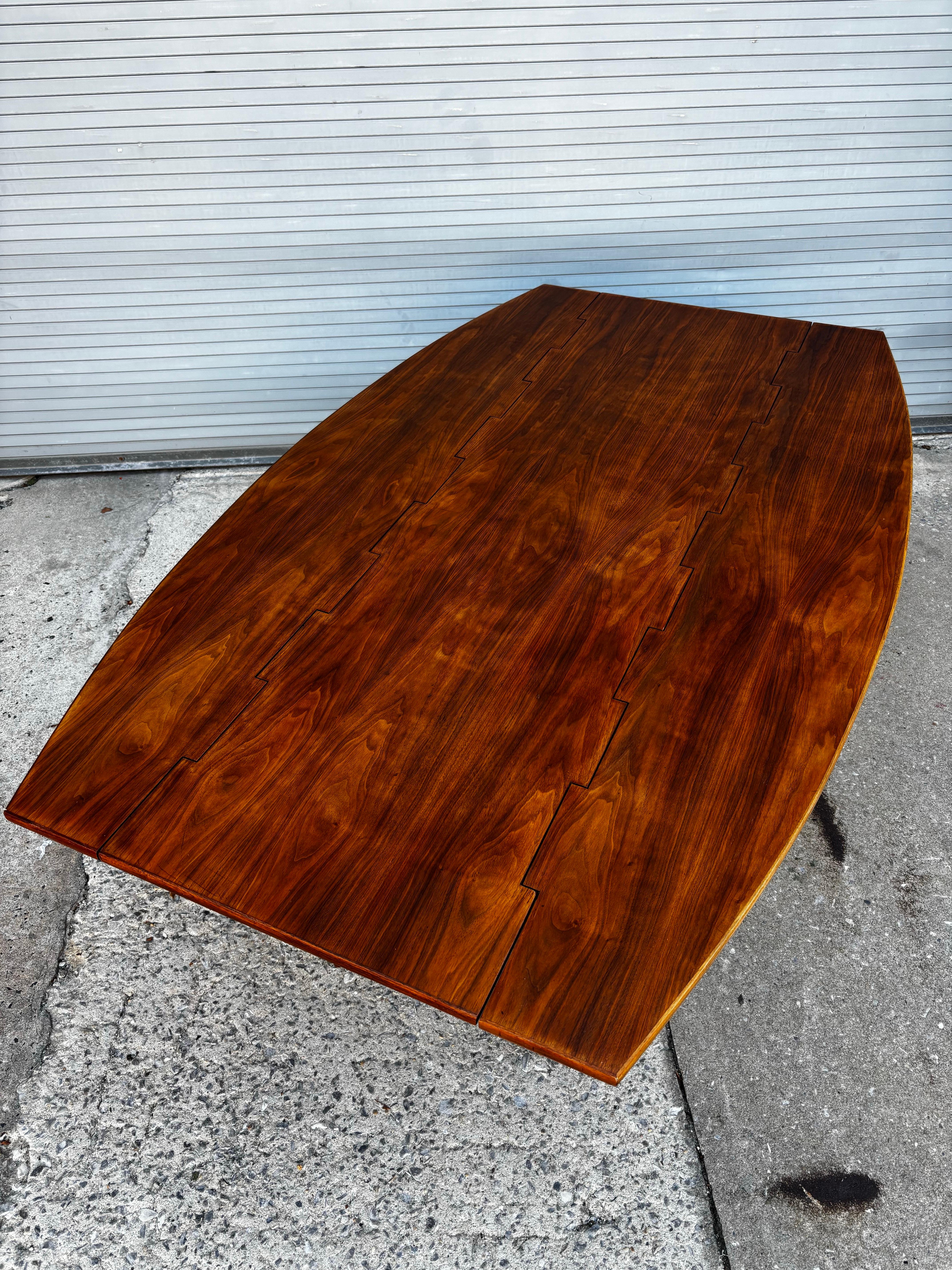 Drexel Drop-Leaf Table by Barney Flagg For Sale 10