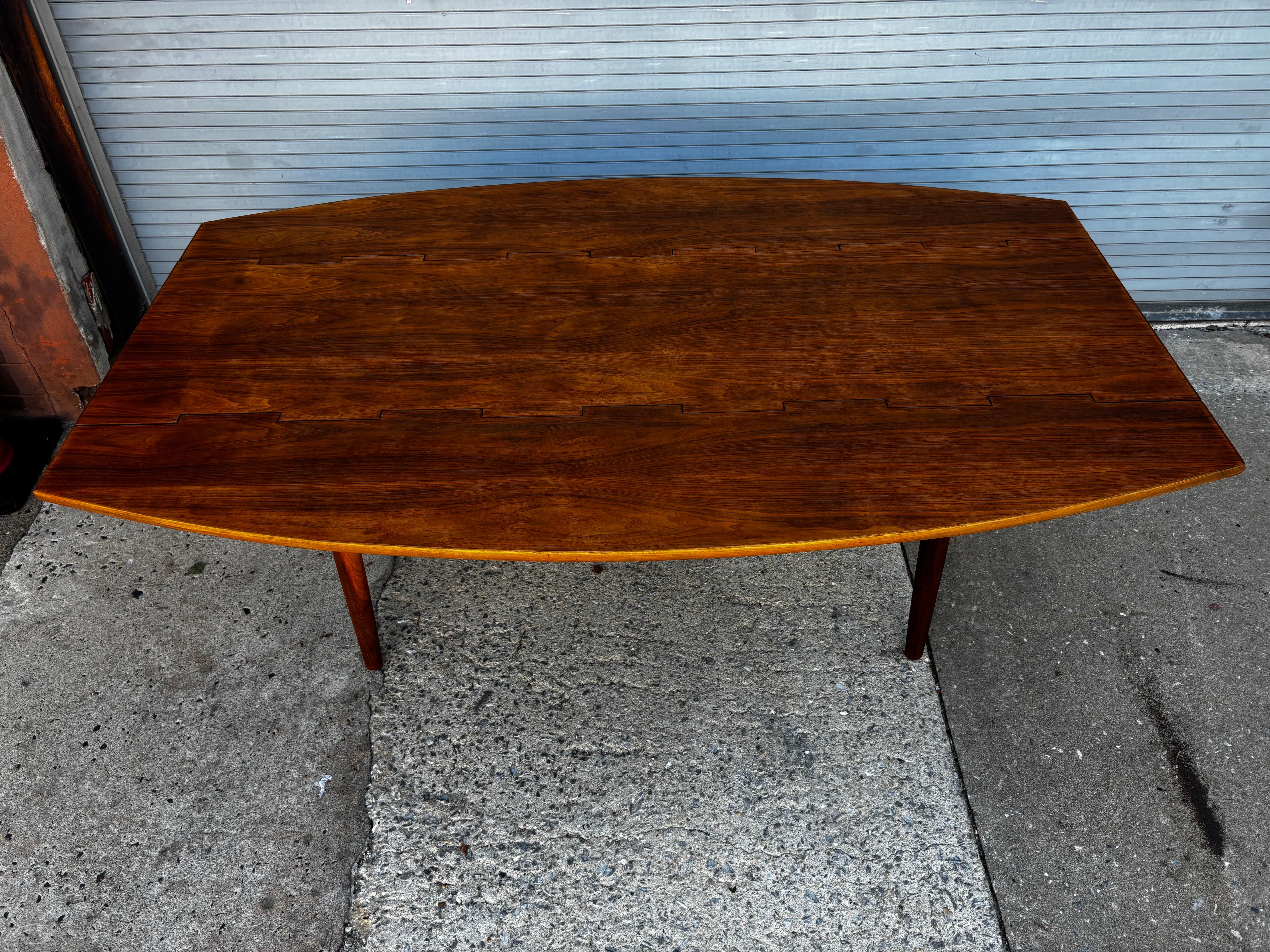 20th Century Drexel Drop-Leaf Table by Barney Flagg For Sale