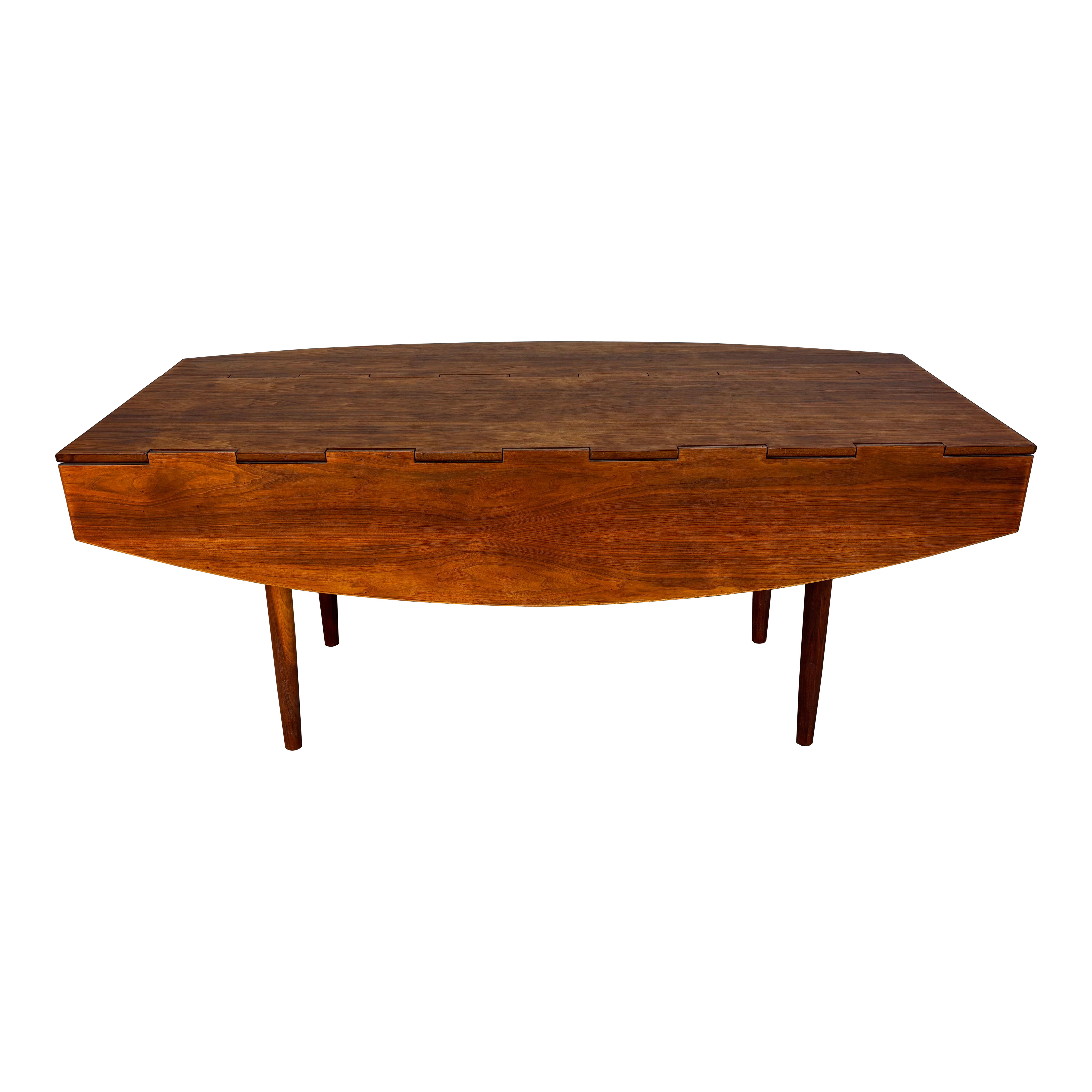 Drexel Drop-Leaf Table by Barney Flagg For Sale