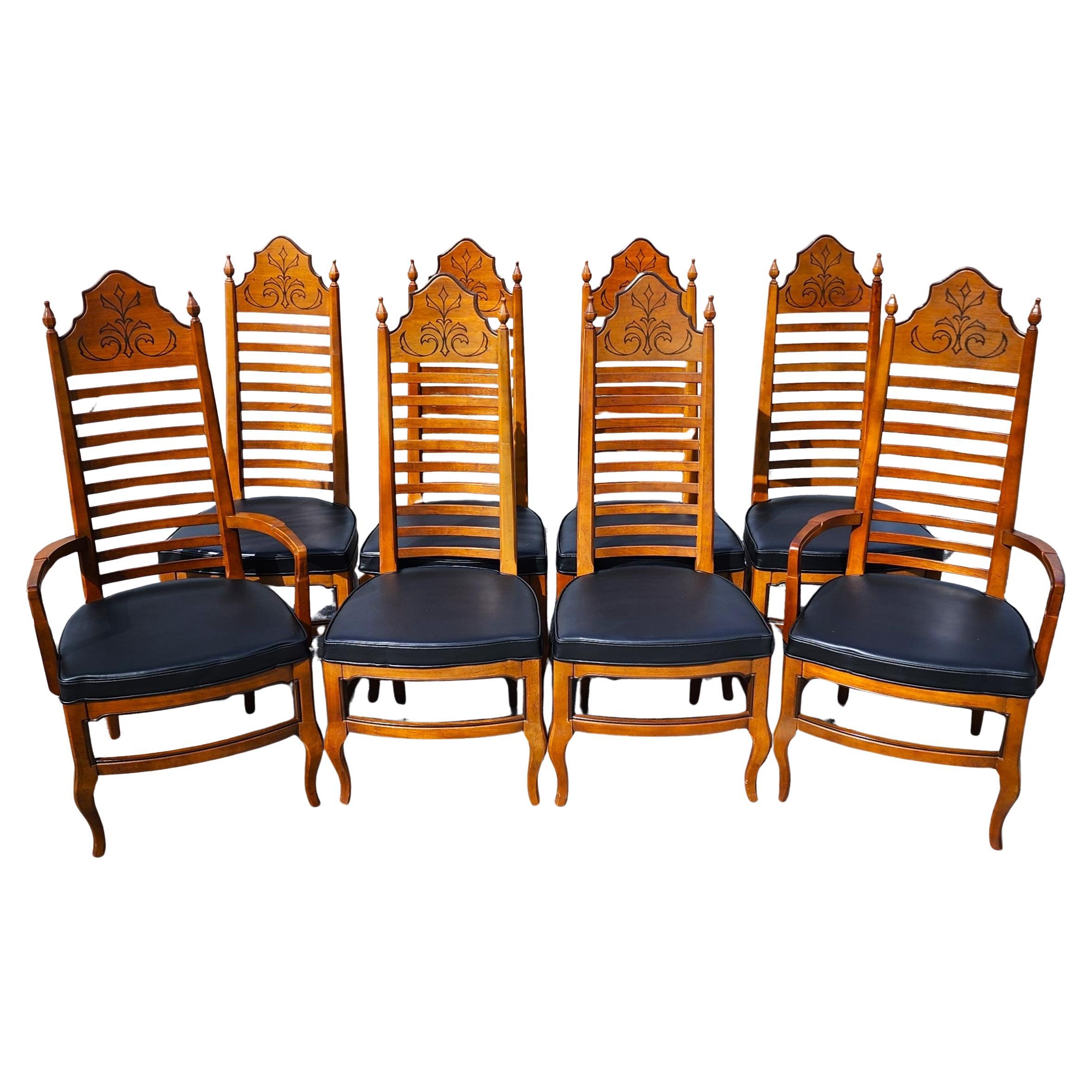 Set di 8 sedie da pranzo Drexel Esperanto 1960s