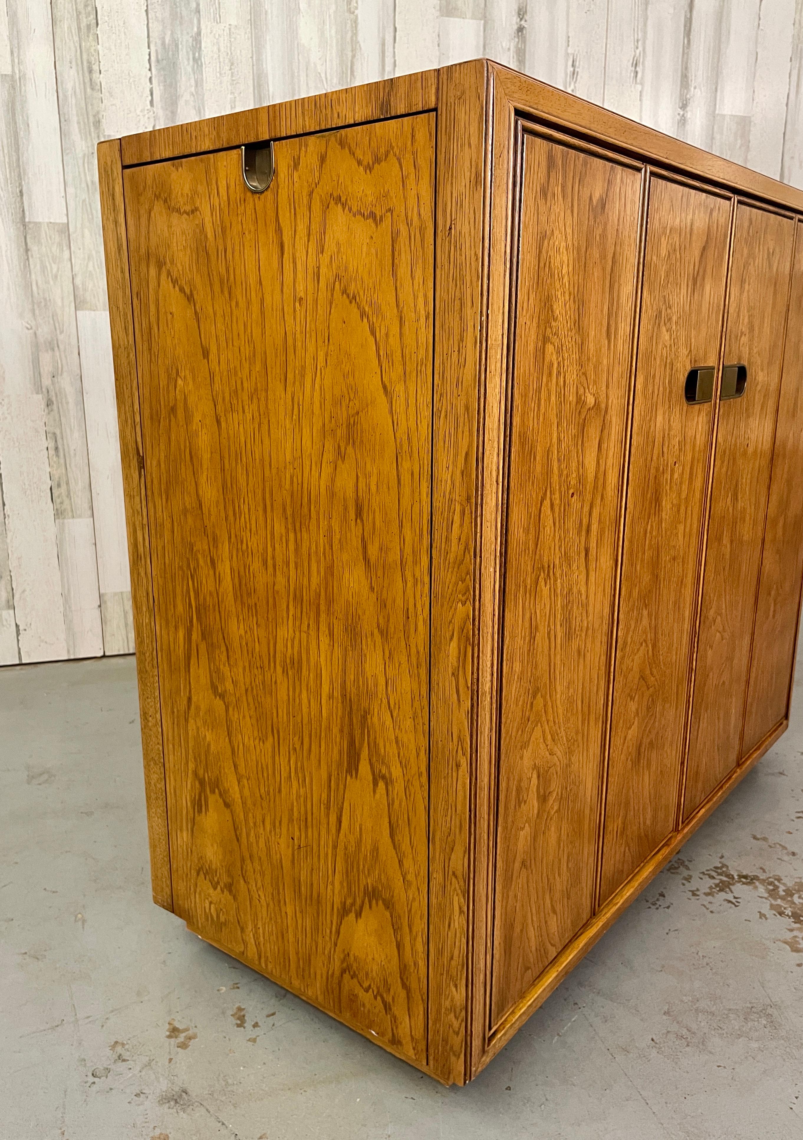 Drexel Extendable Top Liquor Cabinet For Sale 5