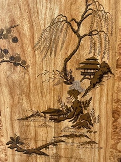 Fab Drexel  Heritage Faux Bamboo Chinoiserie Commode