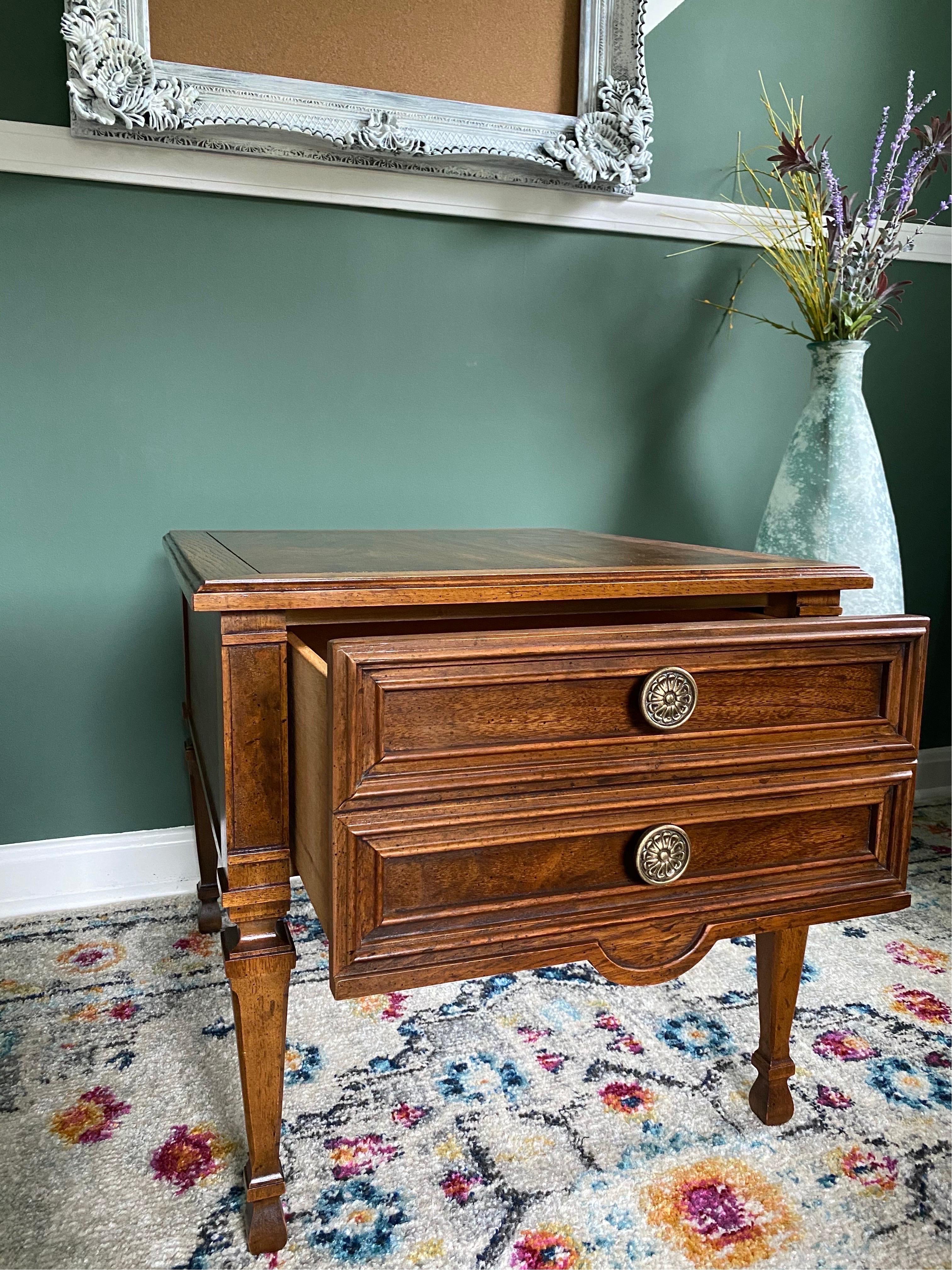 Mid-Century Modern Drexel Furniture Francesca Collection Nightstand