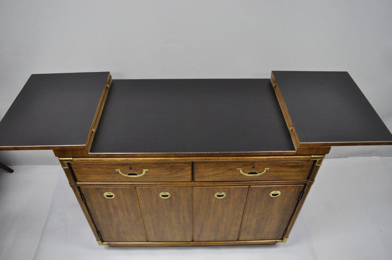 Drexel Heritage Accolade Campaign Style Flip-Top Bar ...