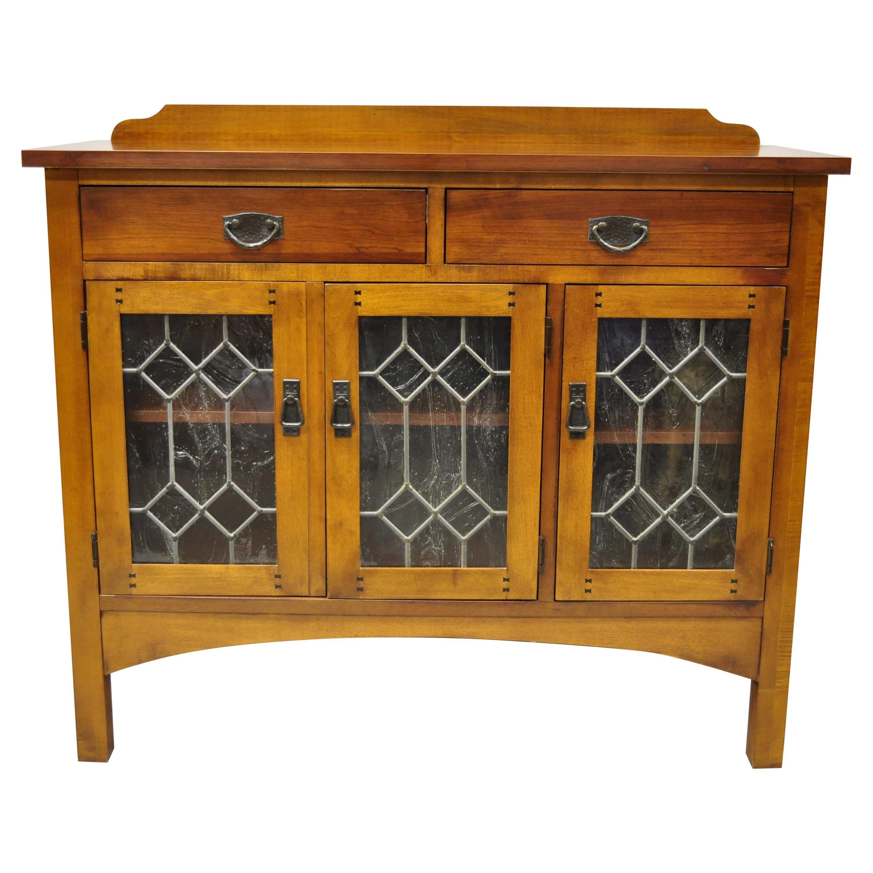 Drexel Heritage American Review Arts & Crafts Mission Cherry Buffet Sideboard