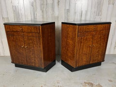 Drexel Heritage Burl Nighstands