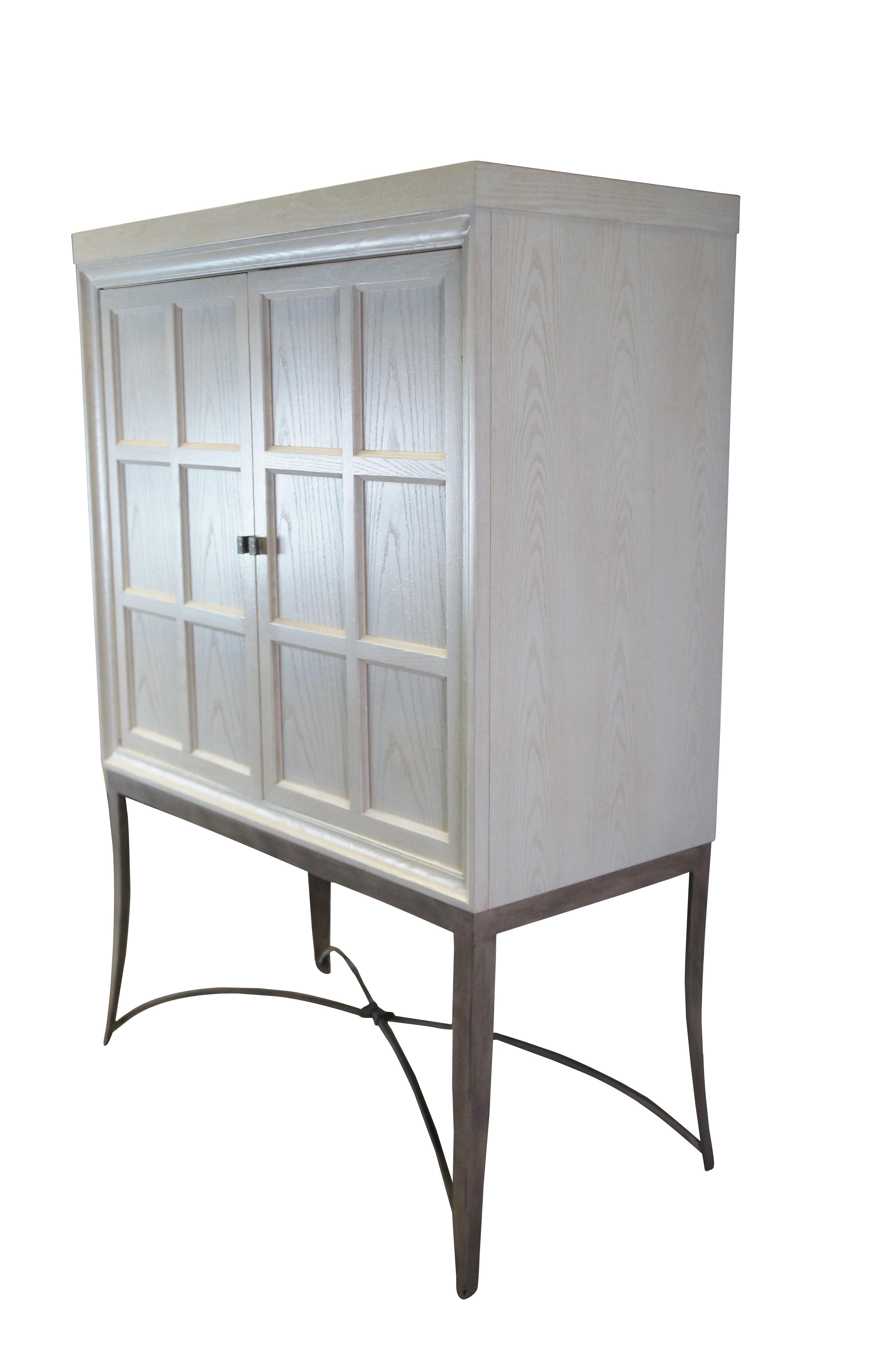 Post-Modern Drexel Heritage Cabochon TV Console Entertainment Center Cabinet 868-960 72