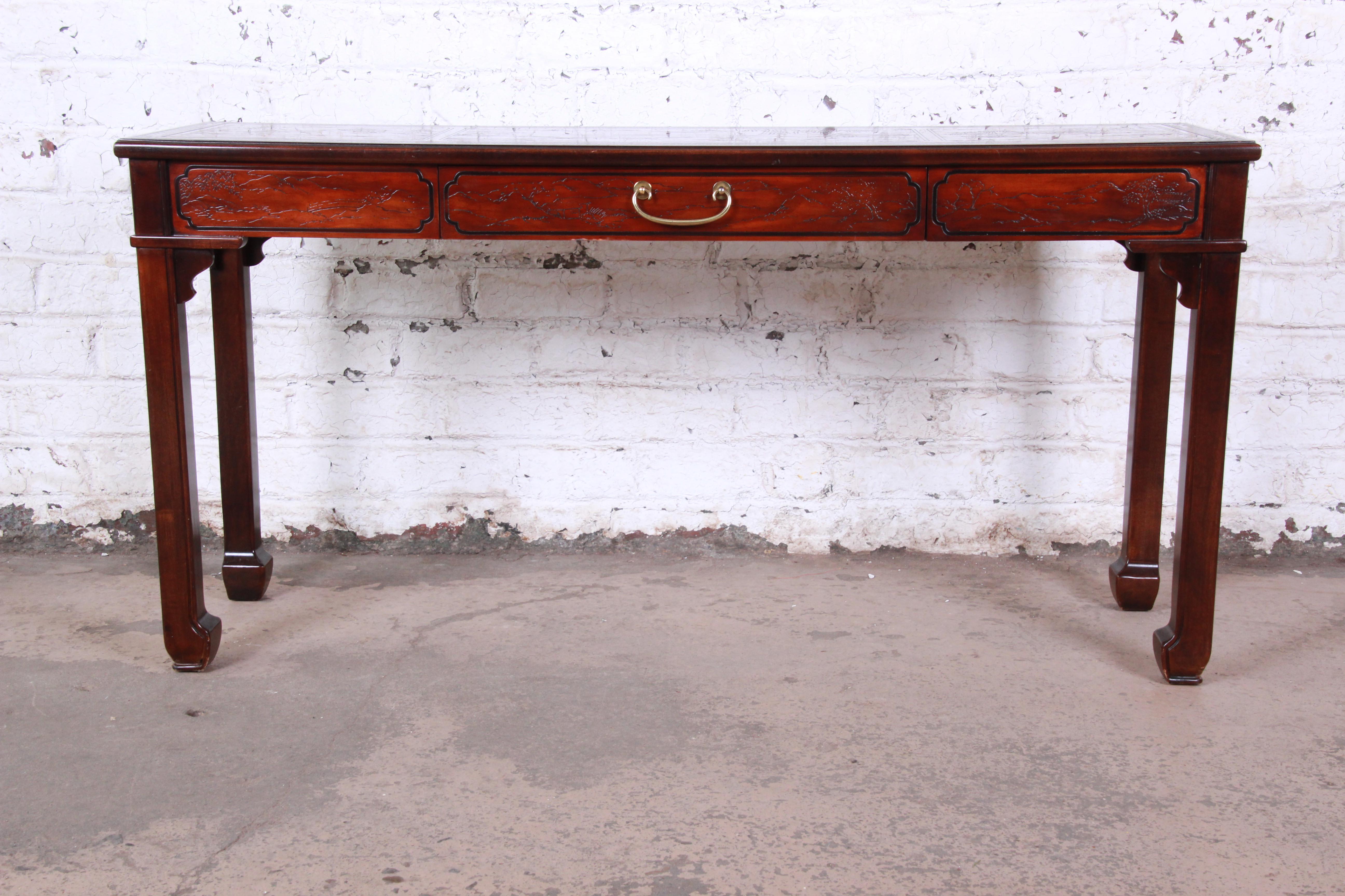 drexel console table