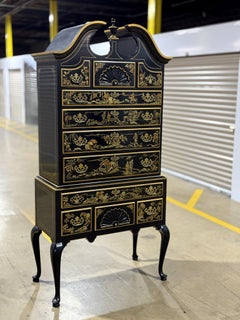 Drexel Heritage Chinoiserie Highboy Dresser