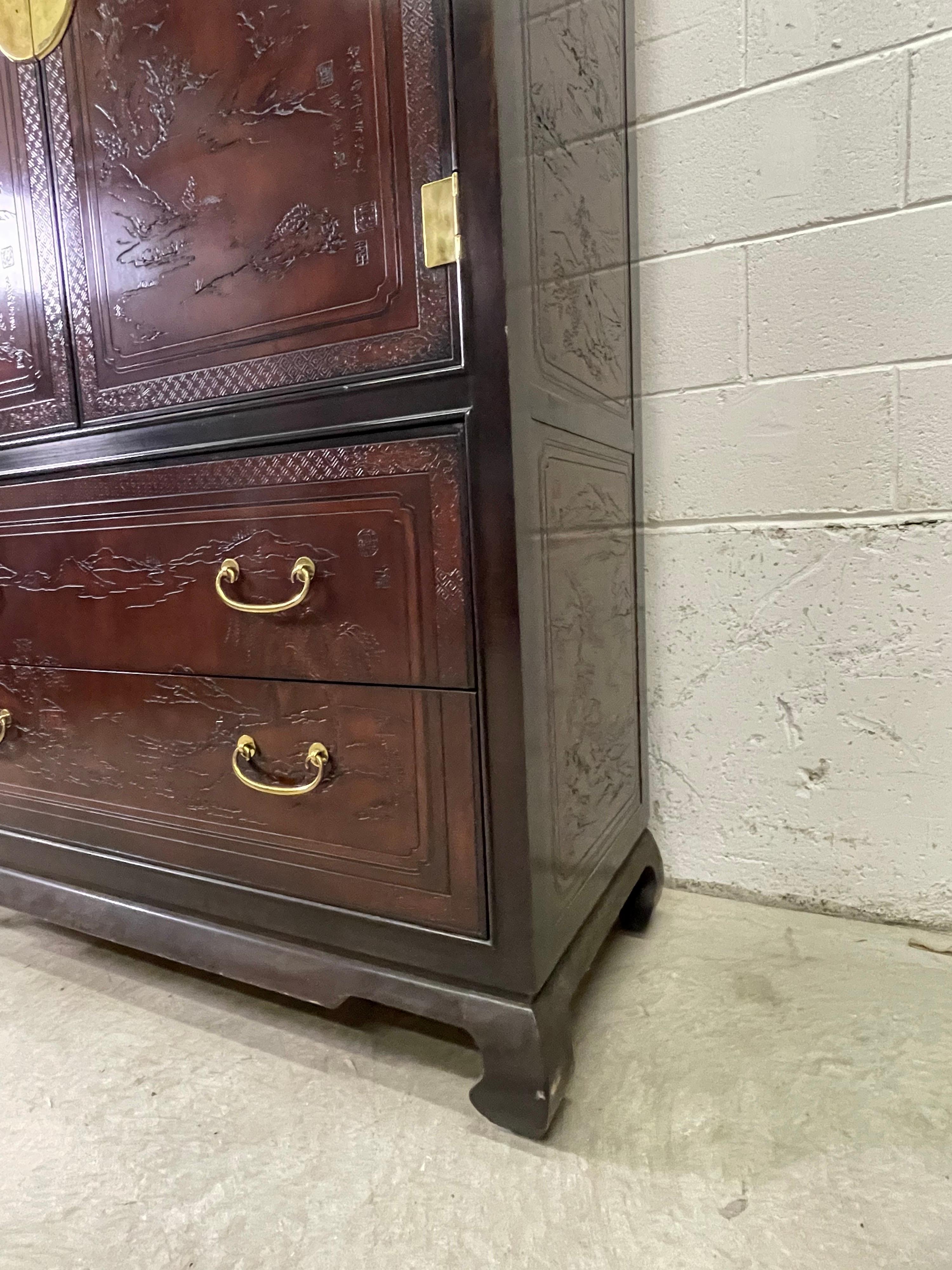 Drexel Heritage Connoiseur Armoire For Sale 3