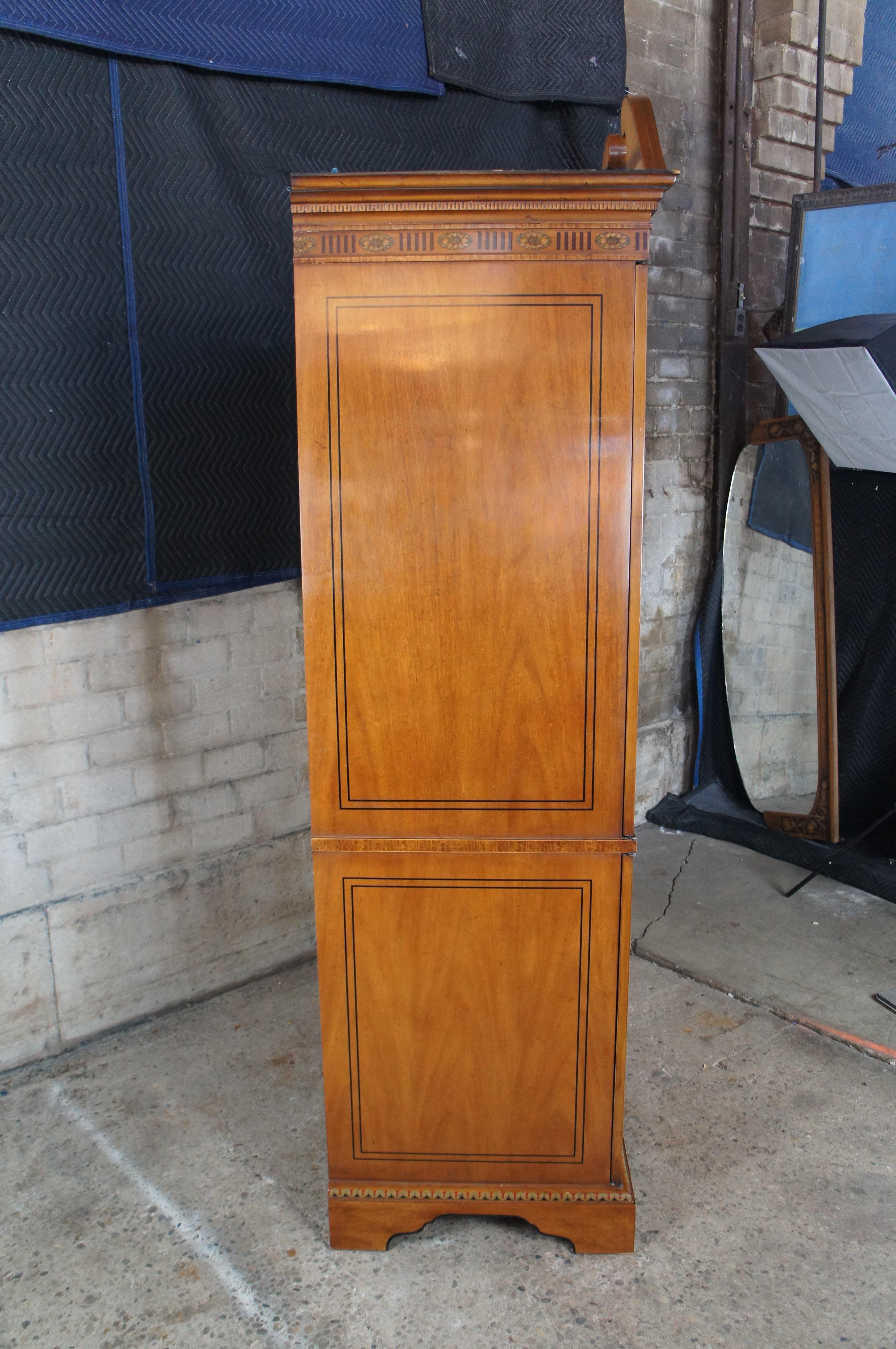Drexel Heritage 'Devoncourt' Adams-Stil Mahagoni-Schrank TV-Media-Schrank 89