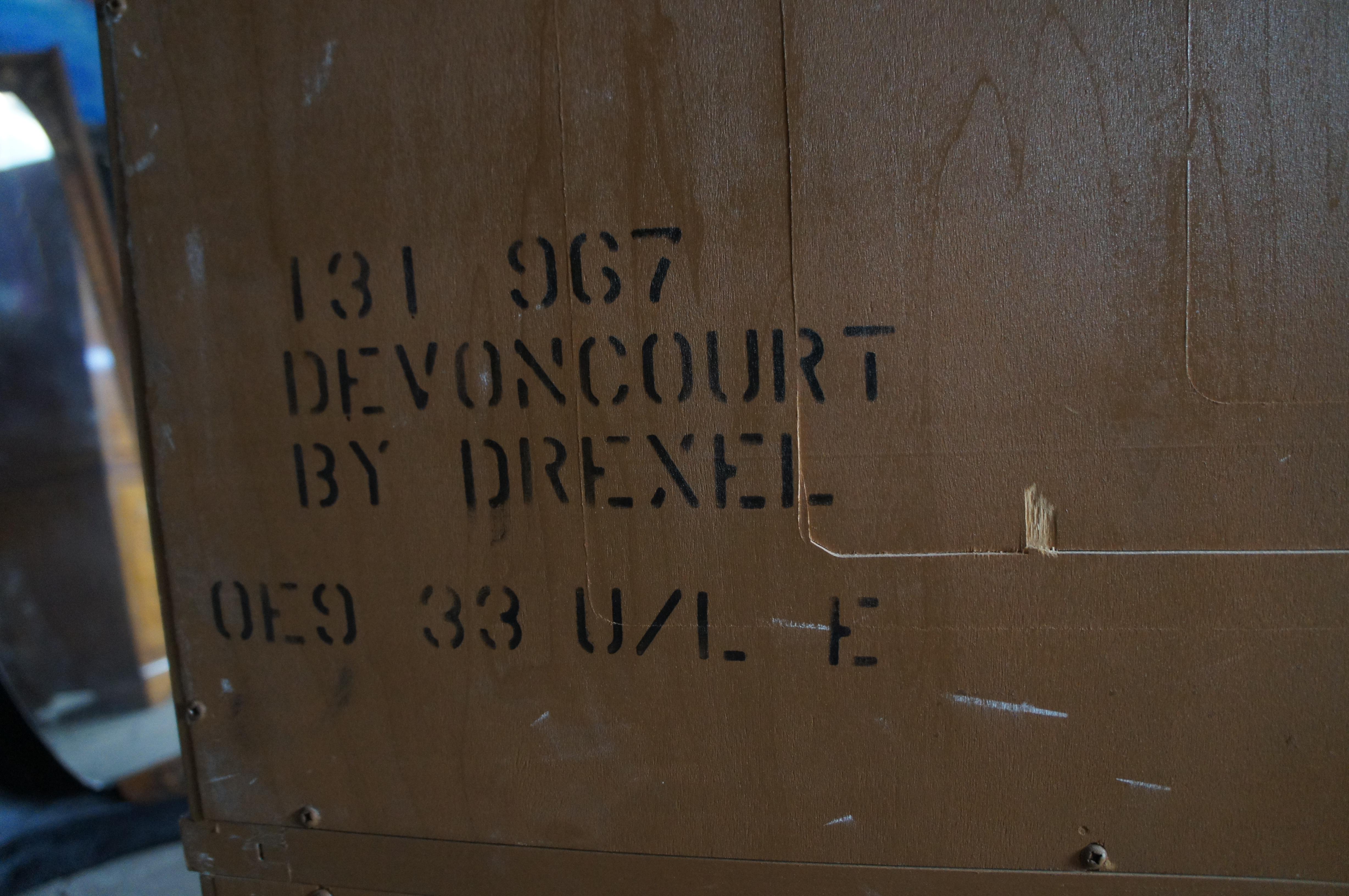 Drexel Heritage 'Devoncourt' Adams-Stil Mahagoni-Schrank TV-Media-Schrank 89