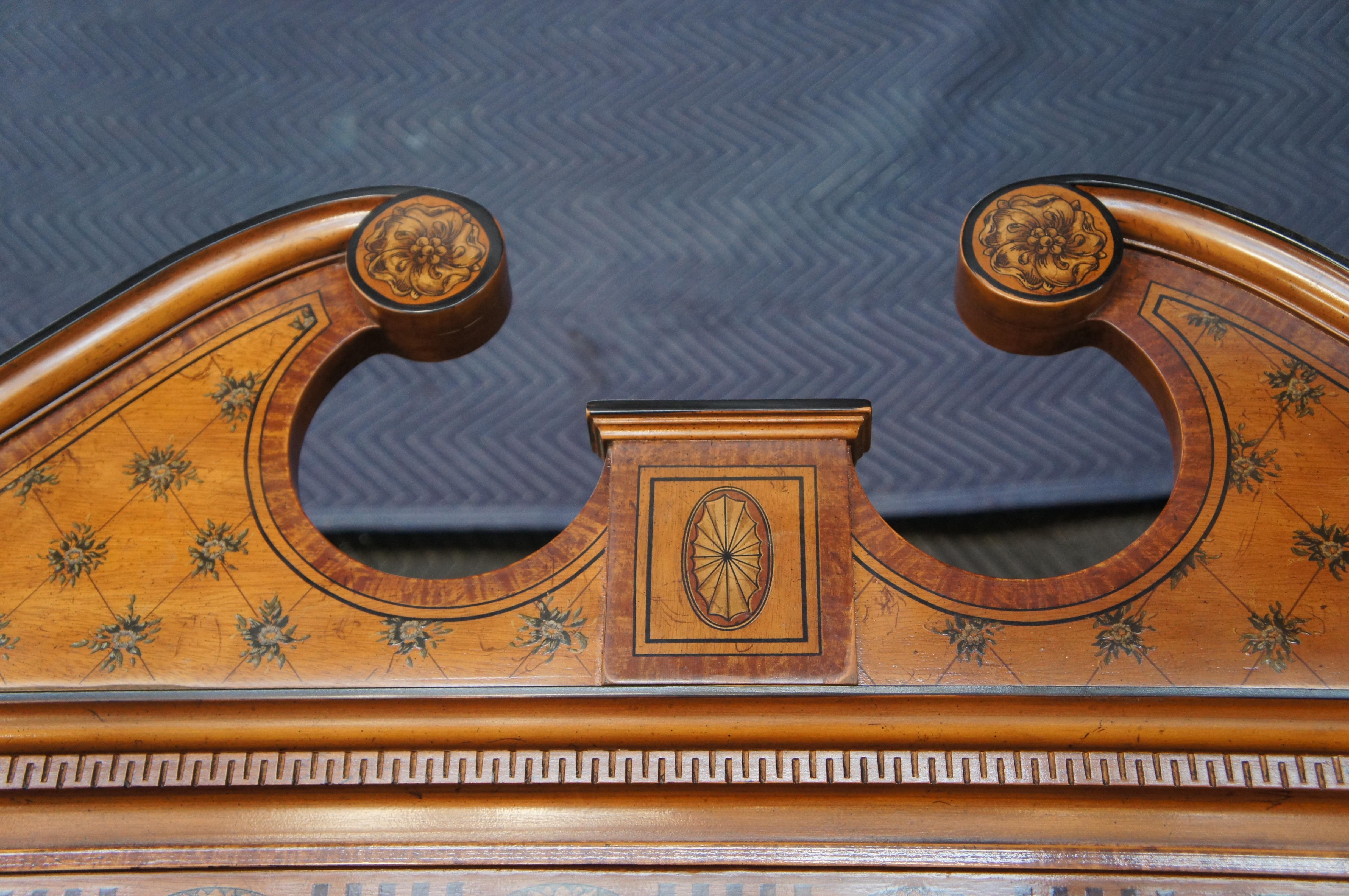 Drexel Heritage 'Devoncourt' Adams-Stil Mahagoni-Schrank TV-Media-Schrank 89