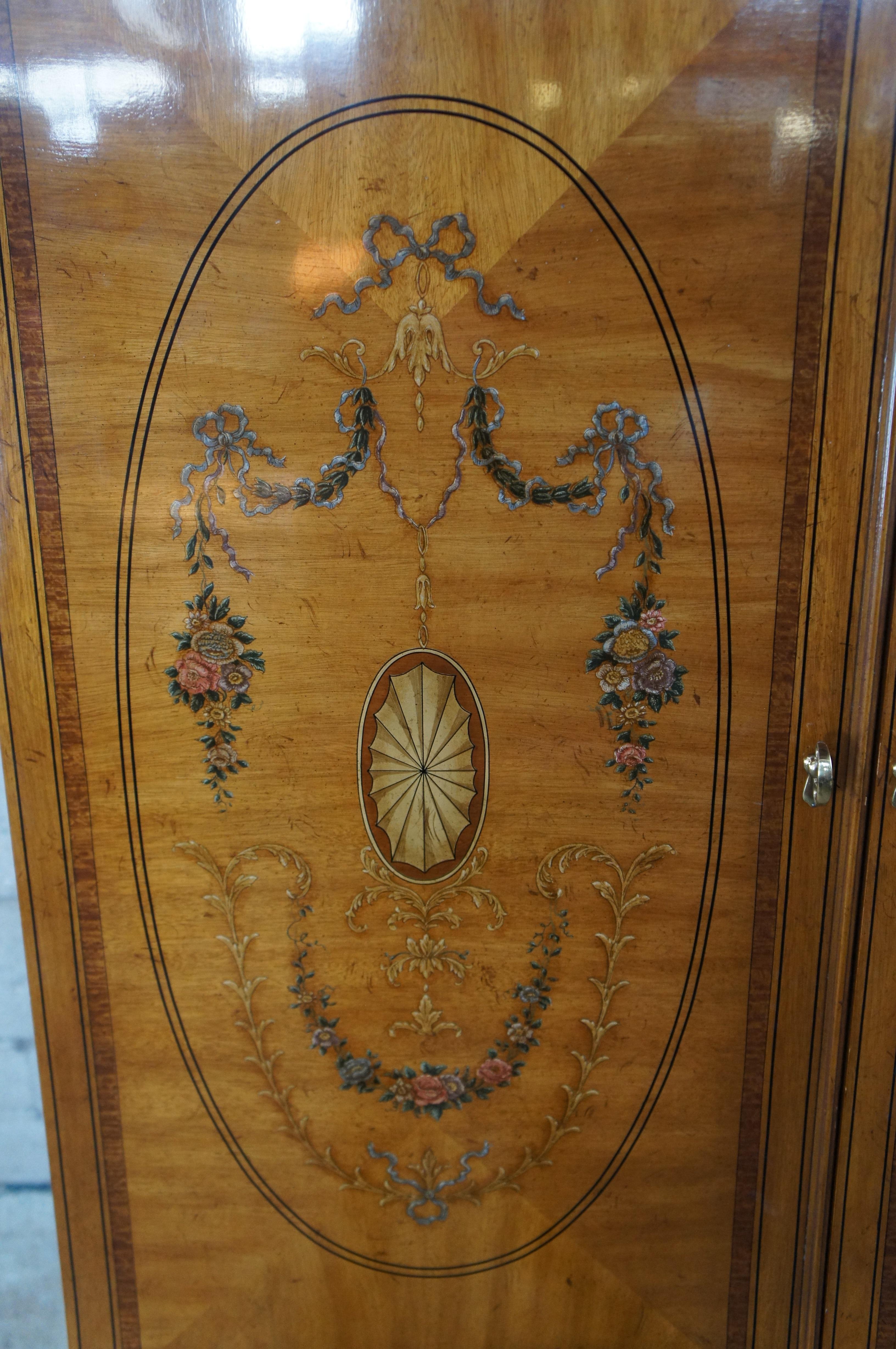 Drexel Heritage 'Devoncourt' Adams-Stil Mahagoni-Schrank TV-Media-Schrank 89