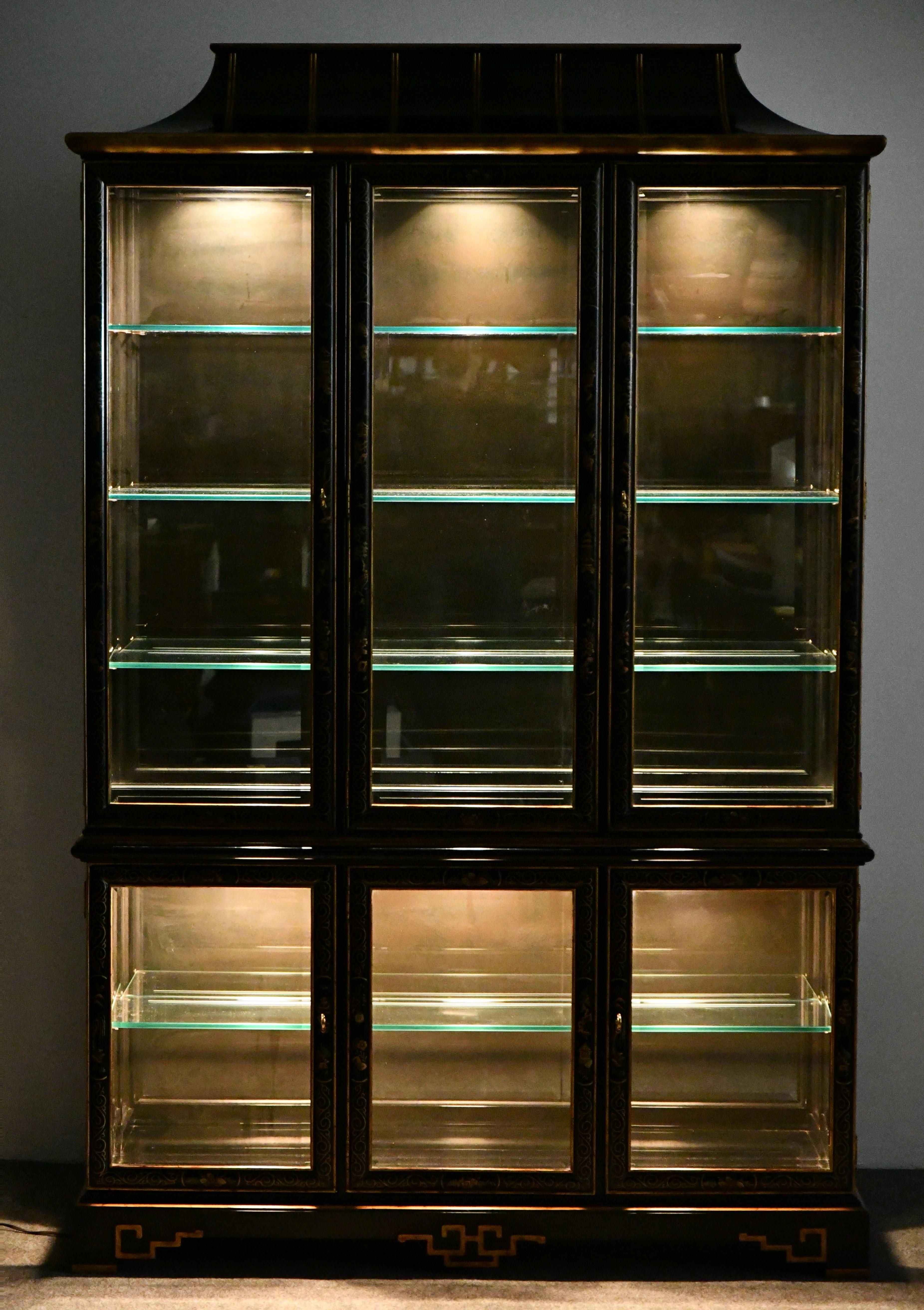 drexel china cabinet 1980