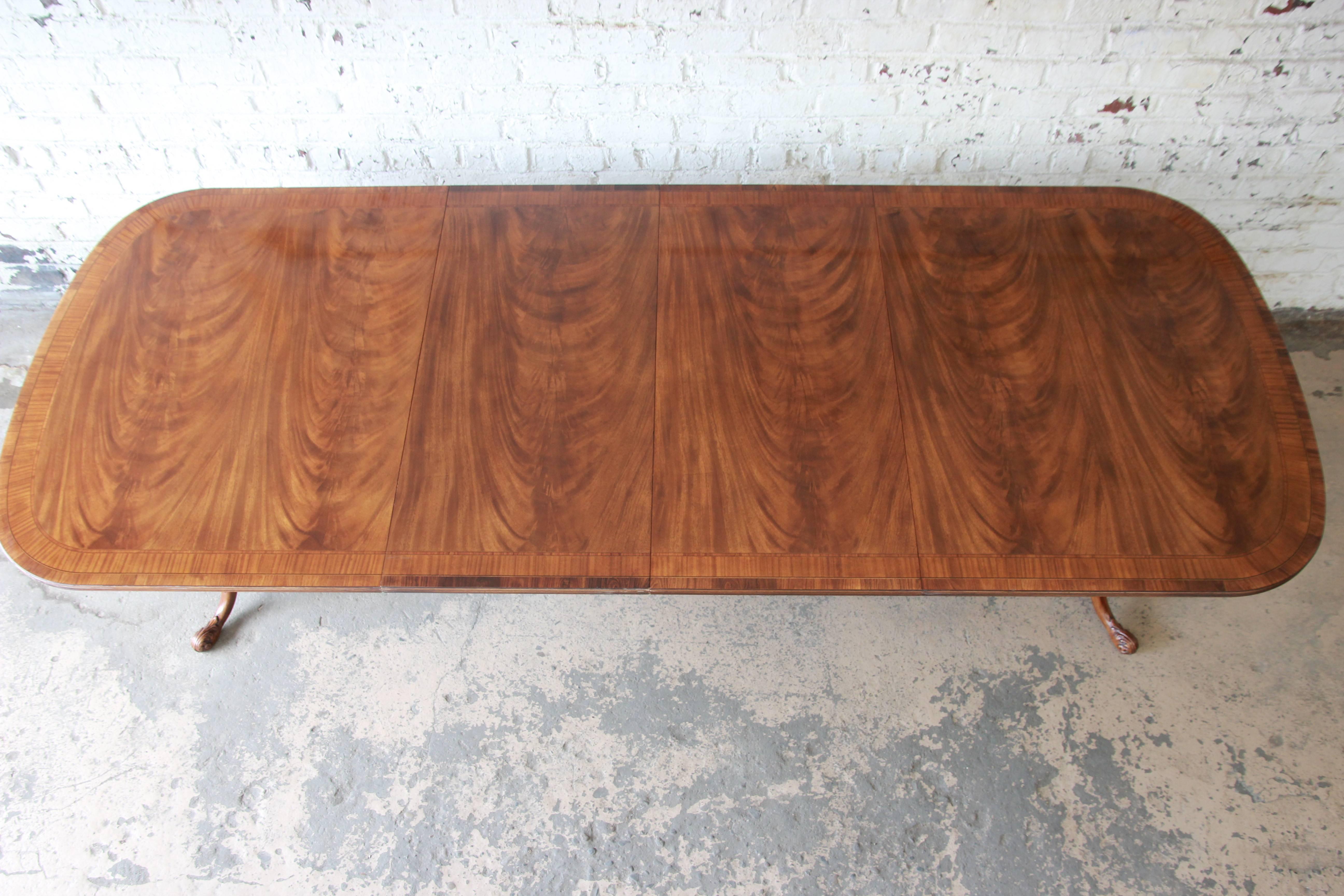 drexel mahogany dining table