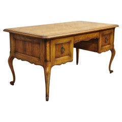 Drexel Heritage French Country Manor Collection 60" Parquetry Inlay Writing Desk