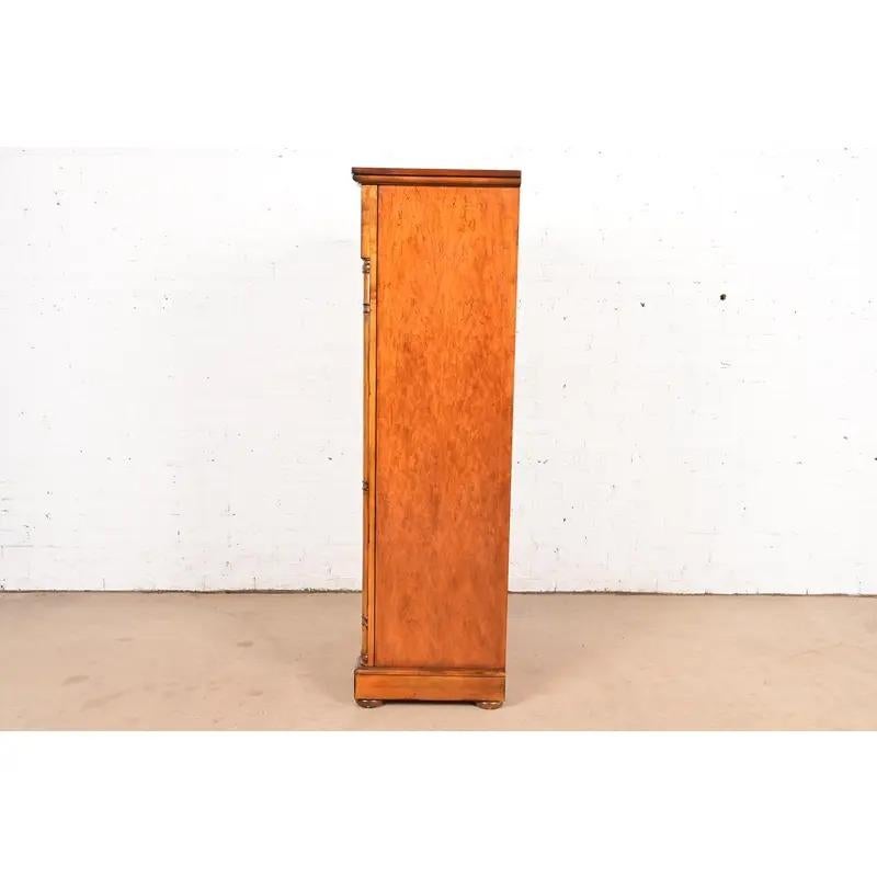 Drexel Heritage Französisch Empire geschnitzt Obstholz Dessous Chest oder Semainier im Angebot 7