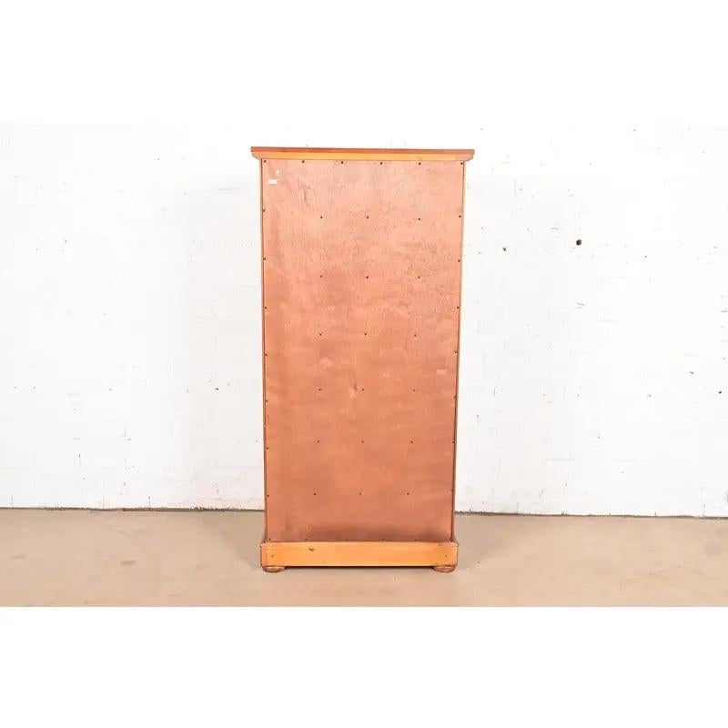 Drexel Heritage Französisch Empire geschnitzt Obstholz Dessous Chest oder Semainier im Angebot 8