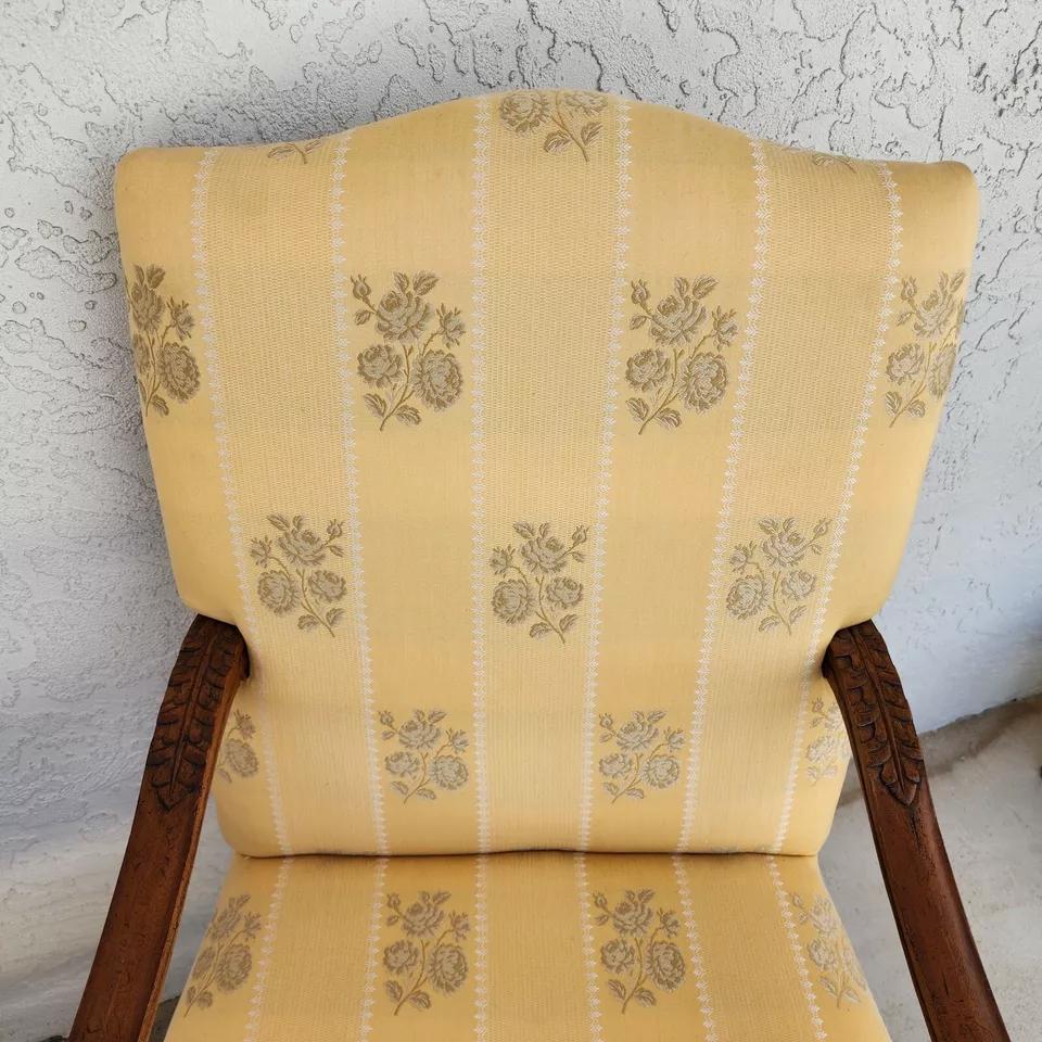 Drexel Heritage French Os de Mouton Armchairs For Sale 7