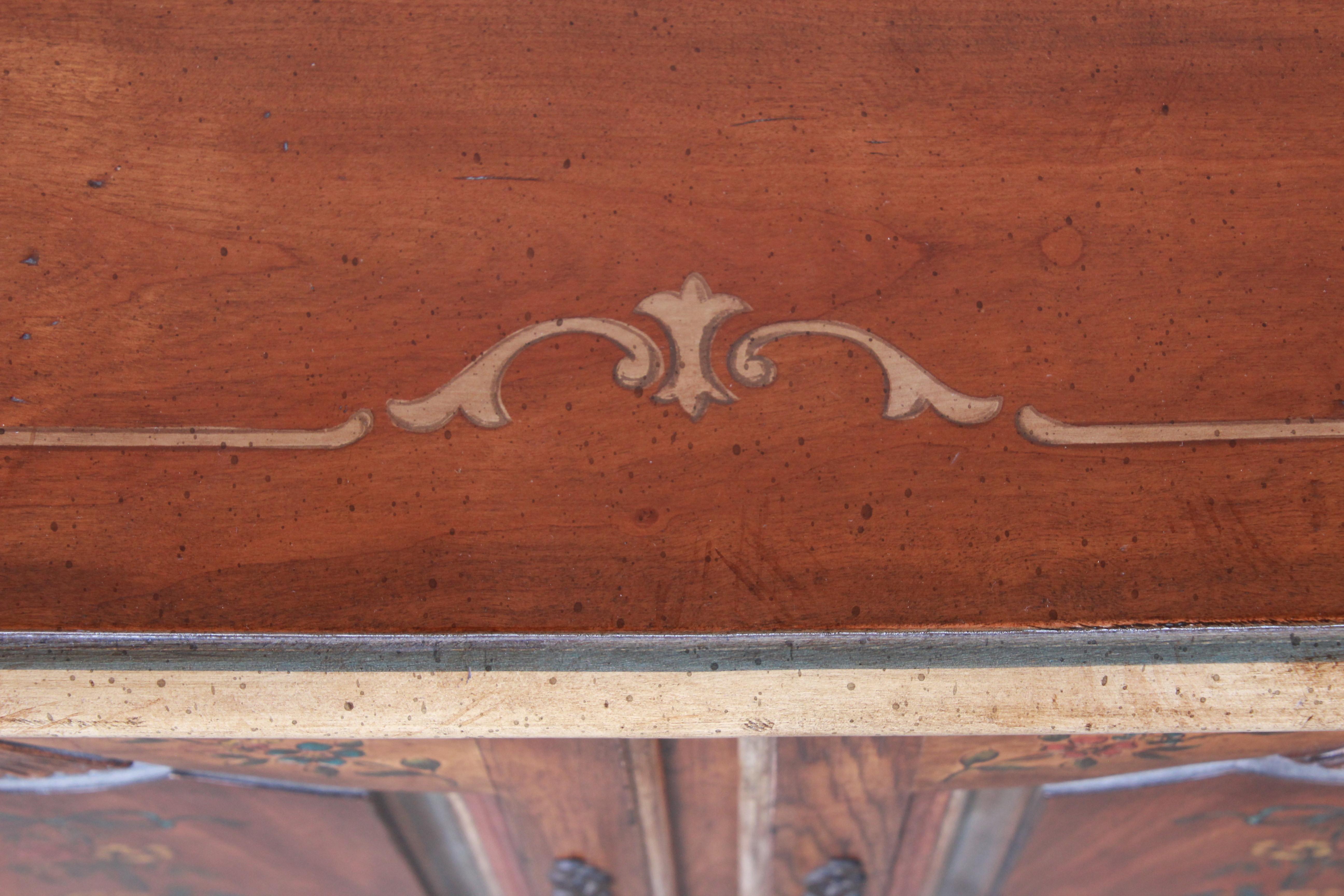 Drexel Heritage French Provincial Louis XV Carved Walnut Dresser or Credenza 7