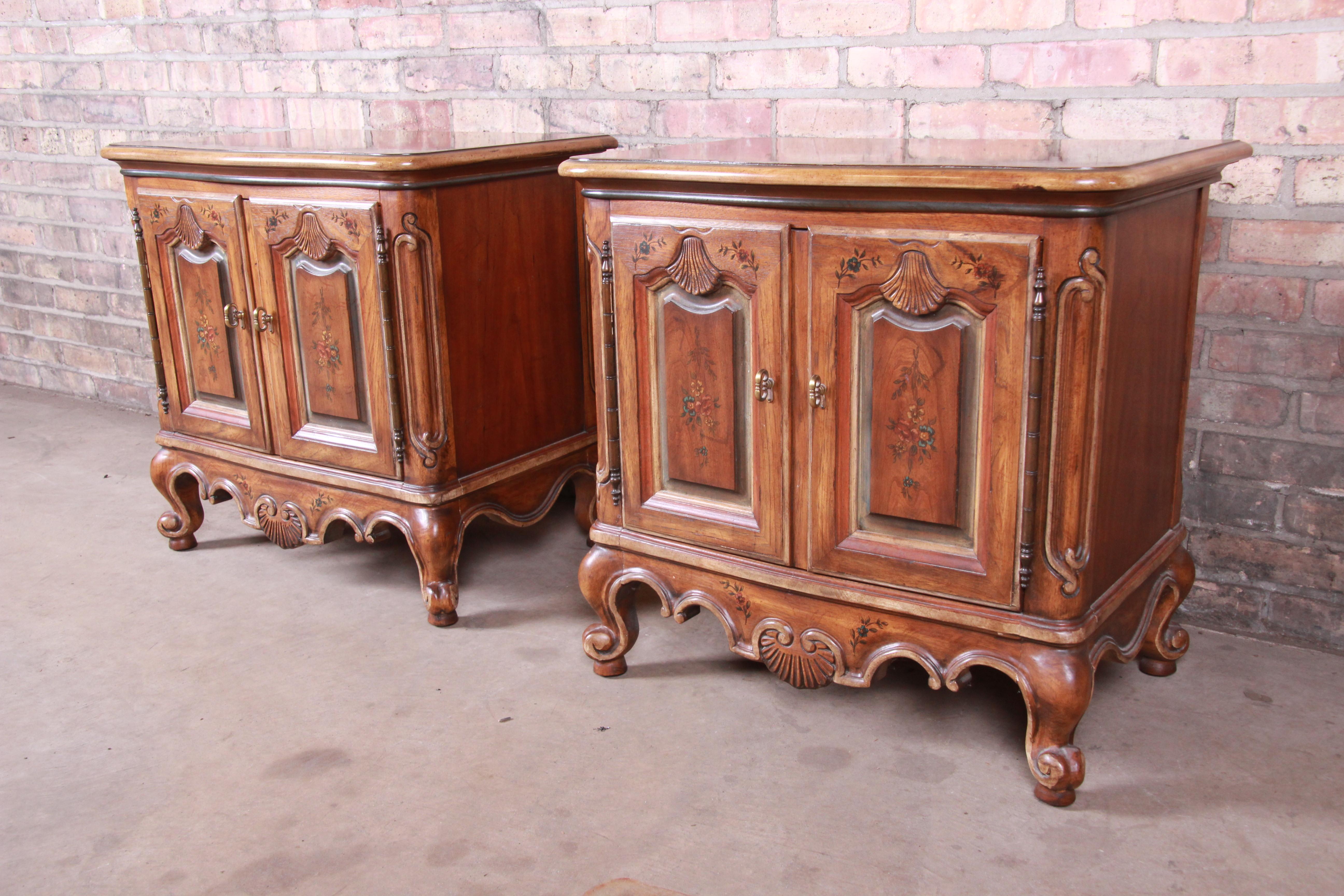 drexel french provincial nightstand
