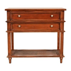 Drexel Heritage French Regency Louis XVI Carved Mahogany Console Table or Server