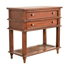 Drexel Heritage French Regency Louis XVI Carved Mahogany Console Table or Server