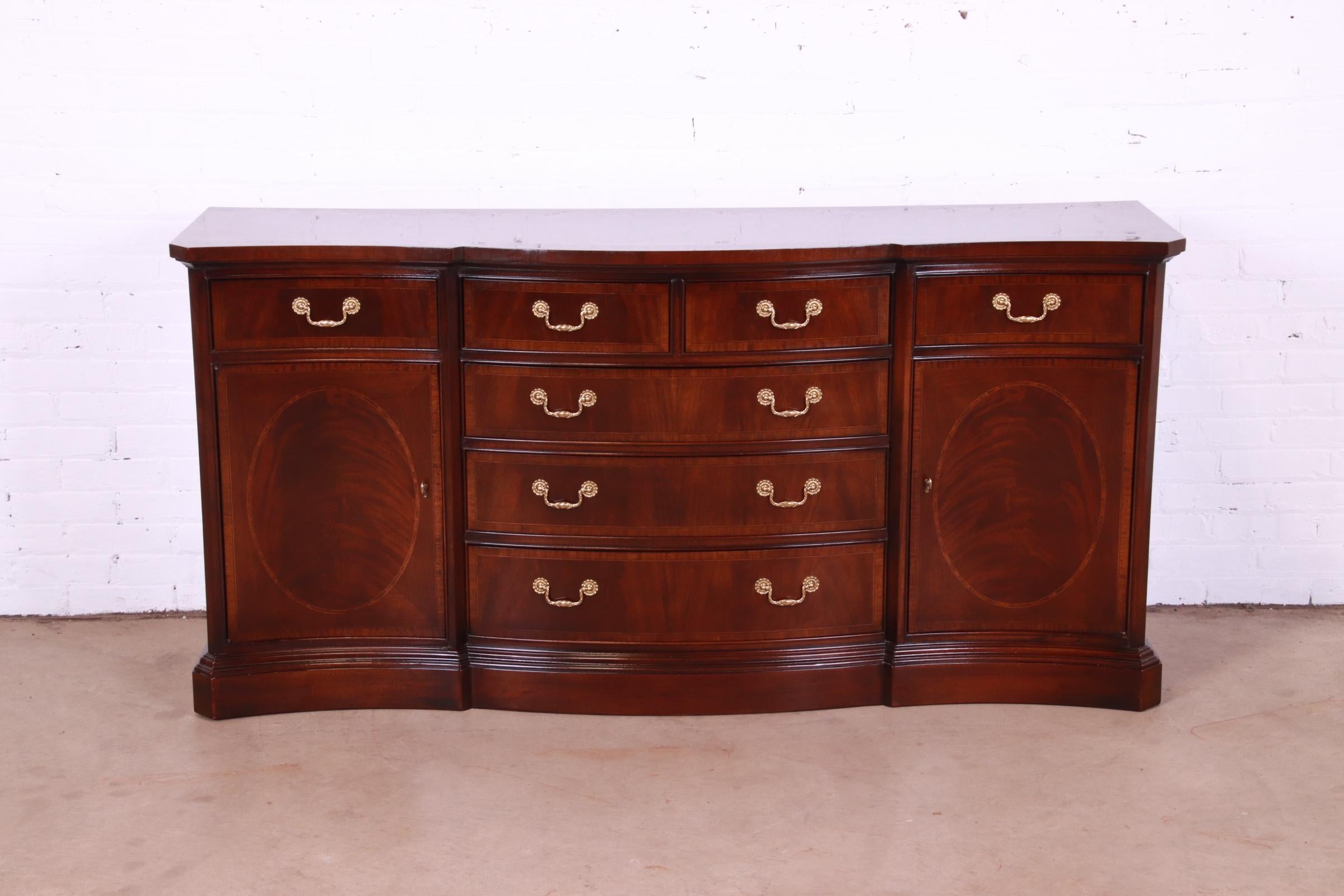 A gorgeous Georgian style sideboard, buffet, or bar cabinet

By Drexel Heritage, 