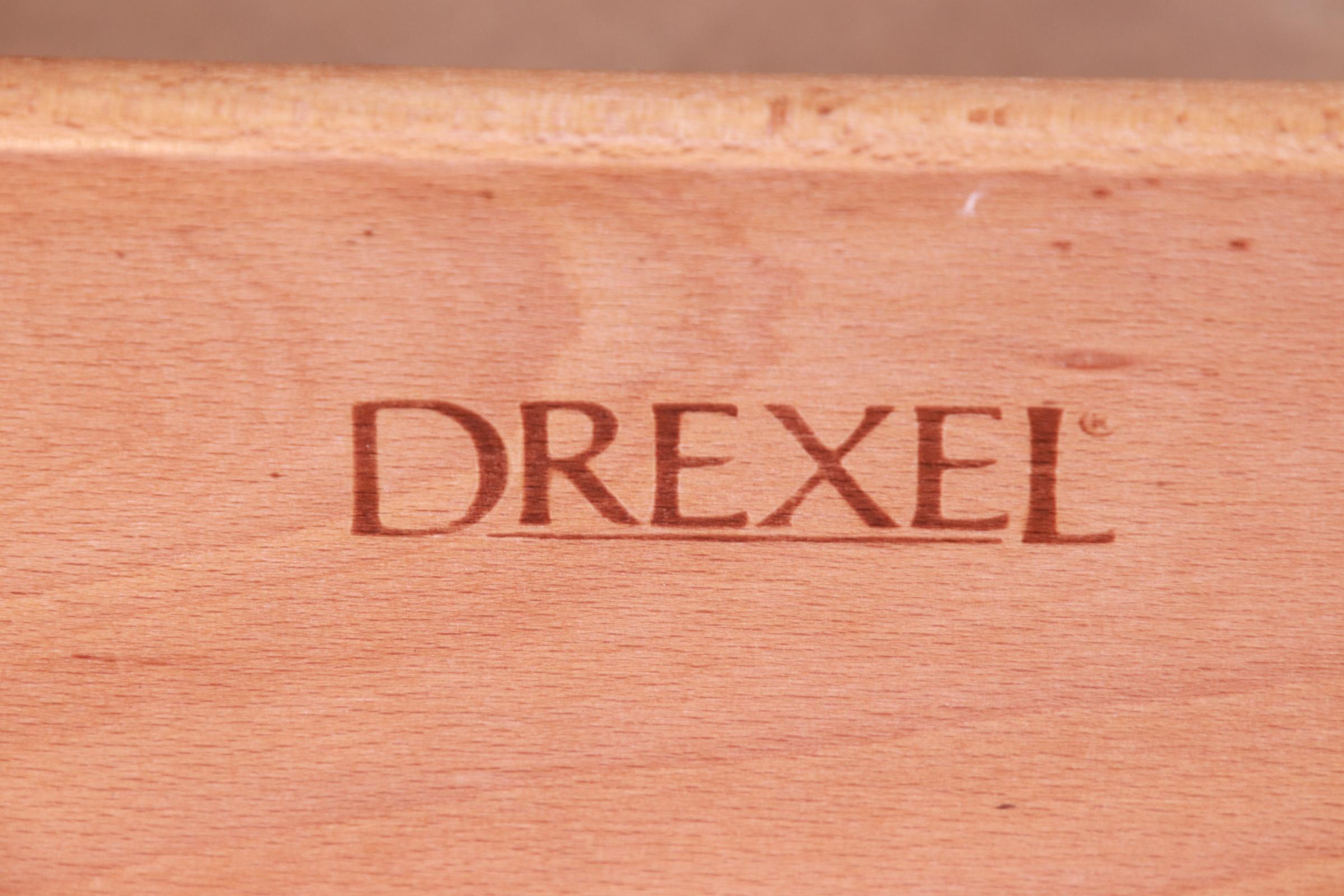Drexel Heritage Georgian Carved Mahogany Dresser or Credenza For Sale 3