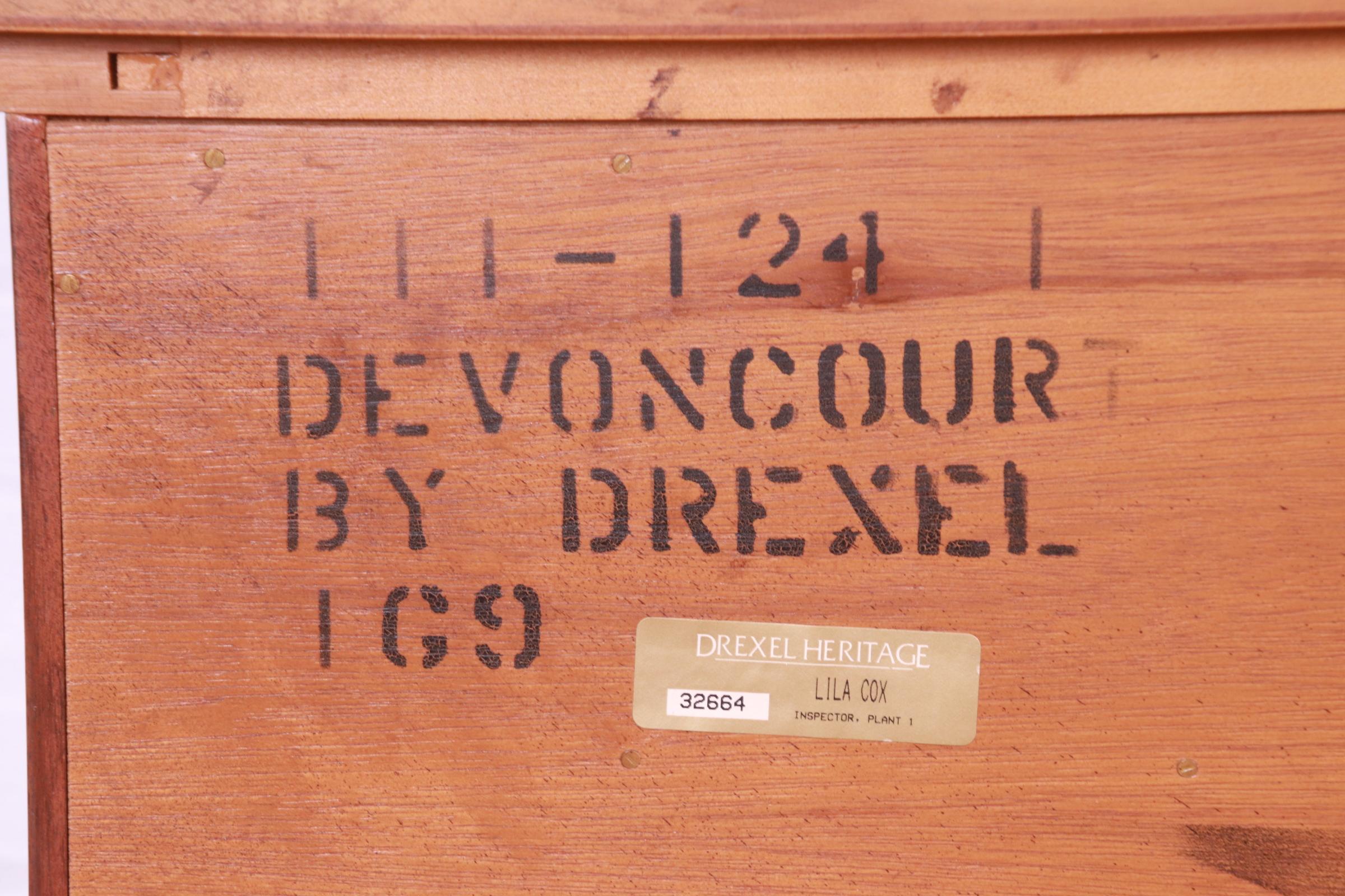 Drexel Heritage Georgian Carved Mahogany Dresser or Credenza 8