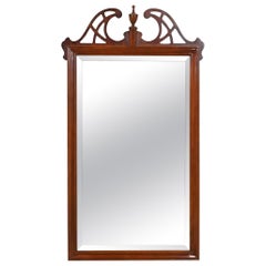 Drexel Heritage Georgian Carved Mahogany Wall Mirror