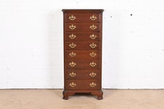 Drexel Heritage Georgian Solid Cherry Wood Lingerie Chest