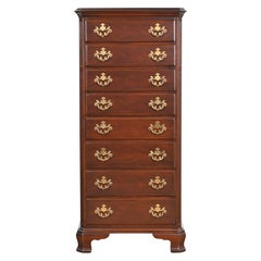 Drexel Heritage Georgian Solid Cherry Wood Lingerie Chest