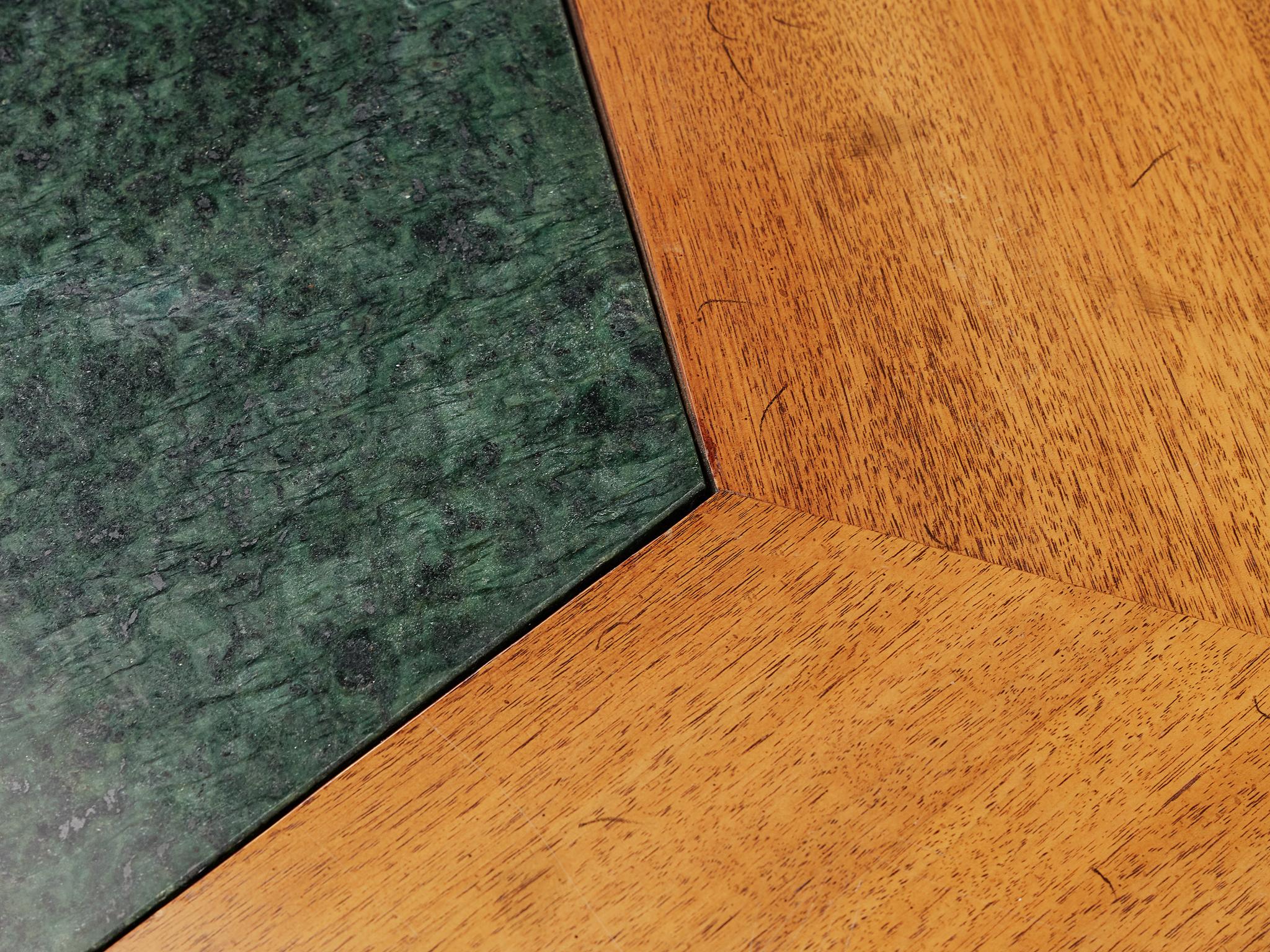 Late 20th Century Drexel Heritage Hexagonal Coffee Table