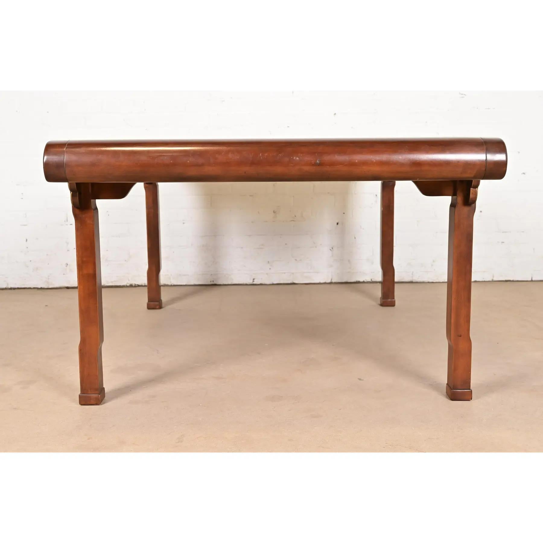 Drexel Heritage Hollywood Regency Chinoiserie Extension Dining Table, Circa 1970 For Sale 9