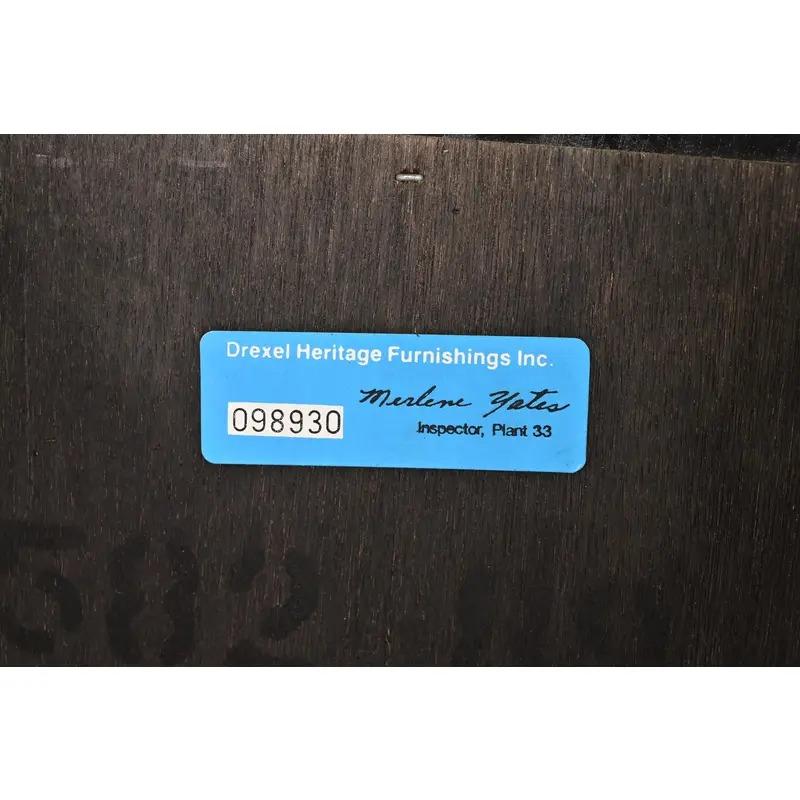 Specchio da parete laccato dipinto a mano Drexel Heritage Hollywood Regency Chinoiserie in vendita 4