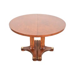 Drexel Heritage Hollywood Regency Extension Dining Table, Newly Refinished