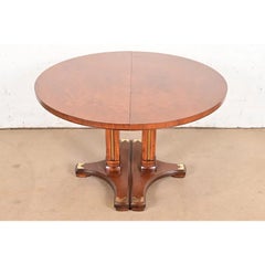 Drexel Heritage Hollywood Regency Extension Dining Table, Newly Refinished