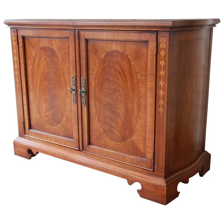 Drexel Heritage Inlaid Mahogany Buffet Server at 1stDibs | drexel heritage buffet, drexel buffet server, drexel heritage... 