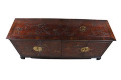 Drexel Heritage Mahogany Chinoiserie Connoisseur Sideboard Buffet Credenza 68"