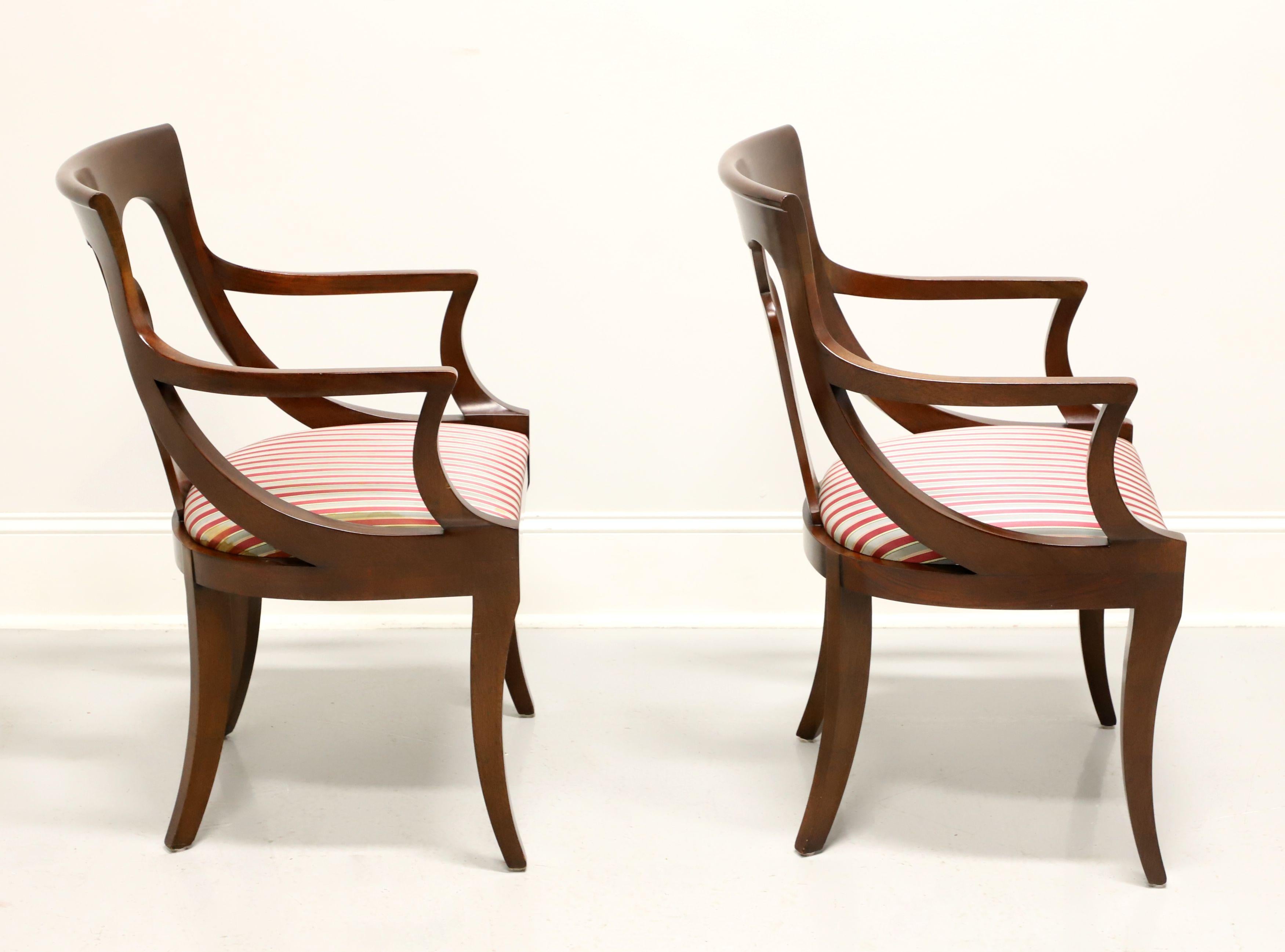 drexel heritage cane back dining chairs