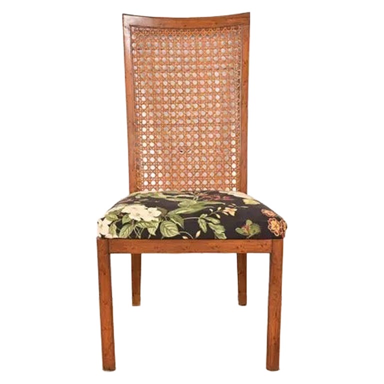 Drexel Heritage Mid-Century Modern High Back Dining Chair, CIRCA 1970er Jahre