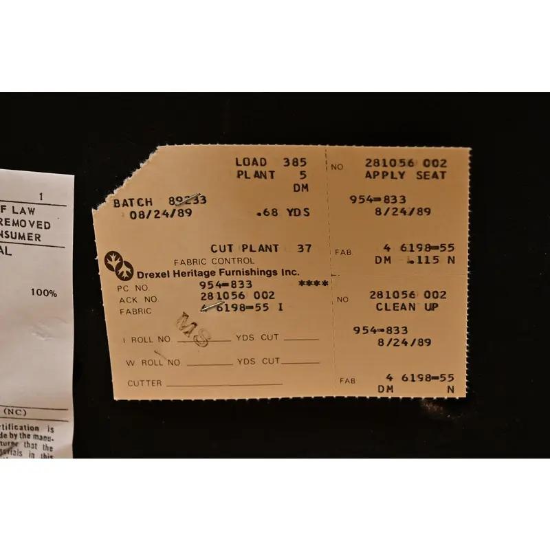 Drexel Heritage Mid-Century Modern Hohe Rückenlehne Esszimmerstühle, Satz von acht im Angebot 5