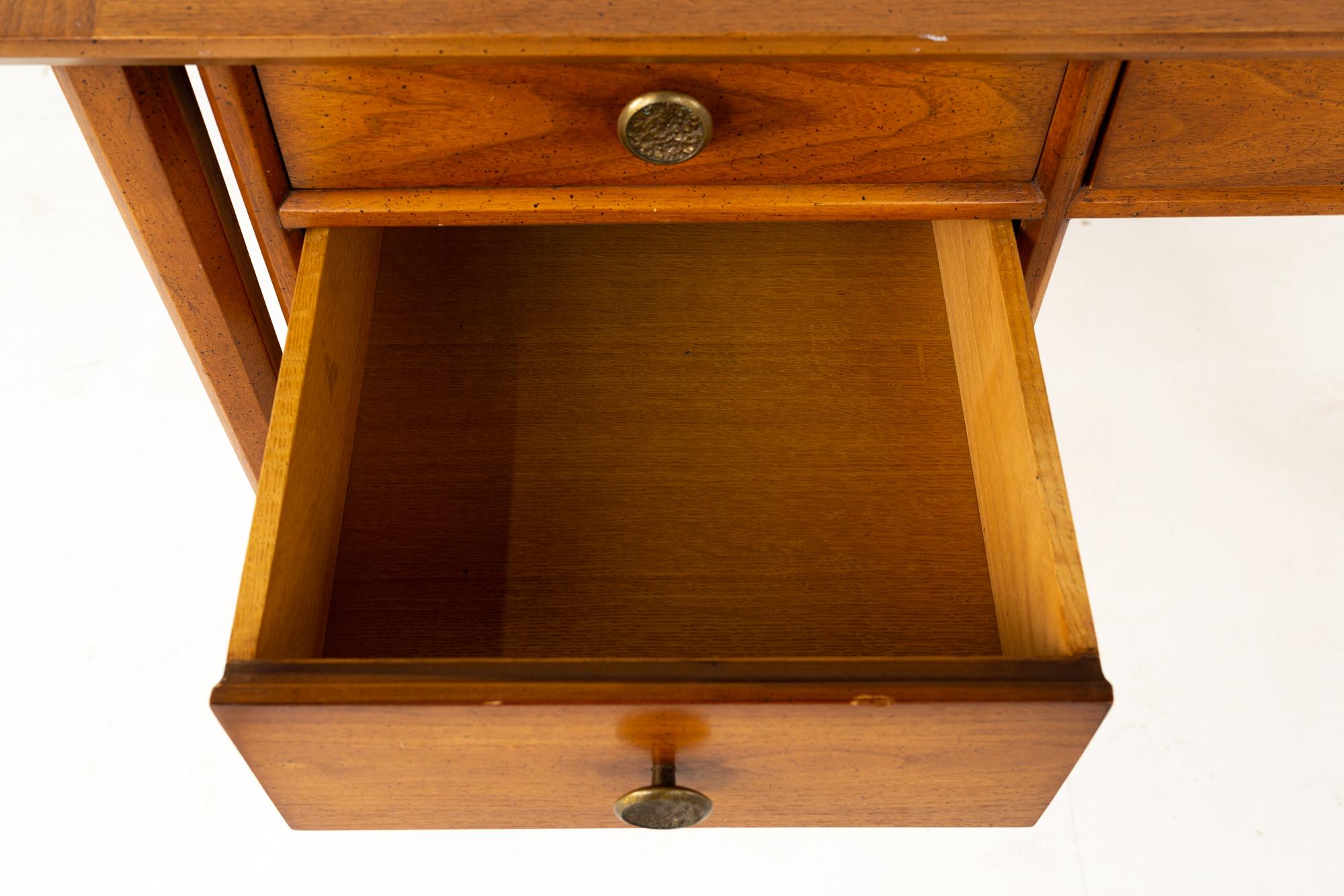 Wood Drexel Heritage Midcentury Desk