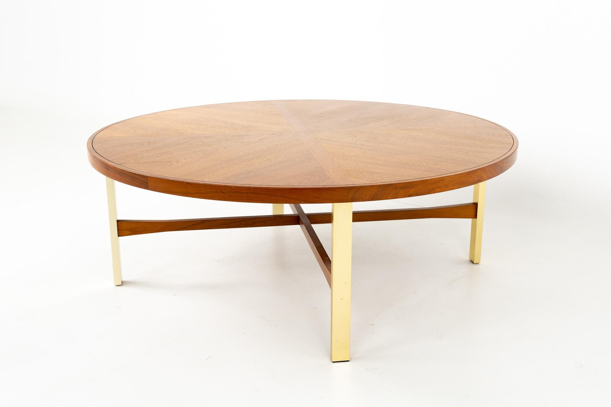 acacia wood round coffee table